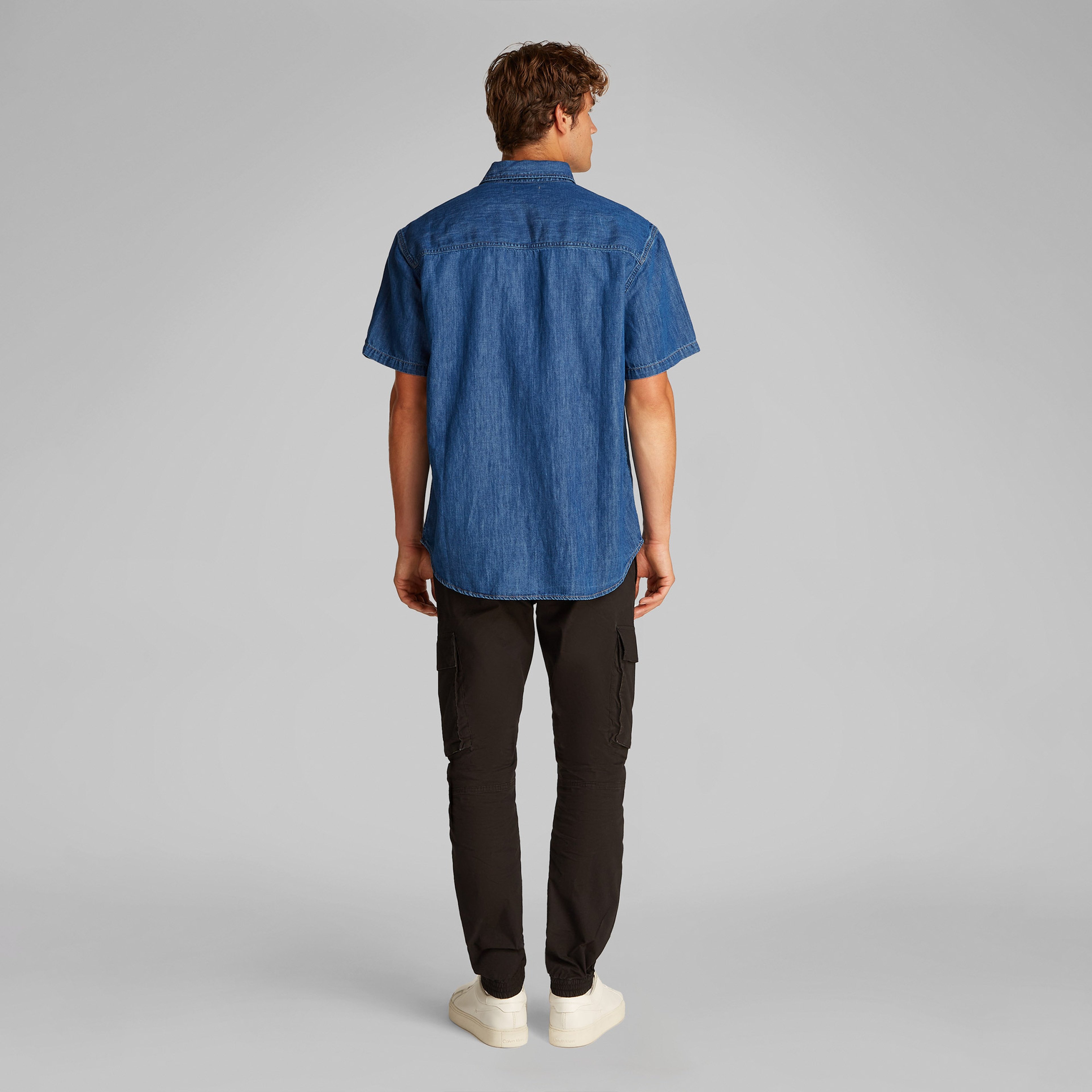 Calvin Klein Regular Denim Erkek  Gömlek