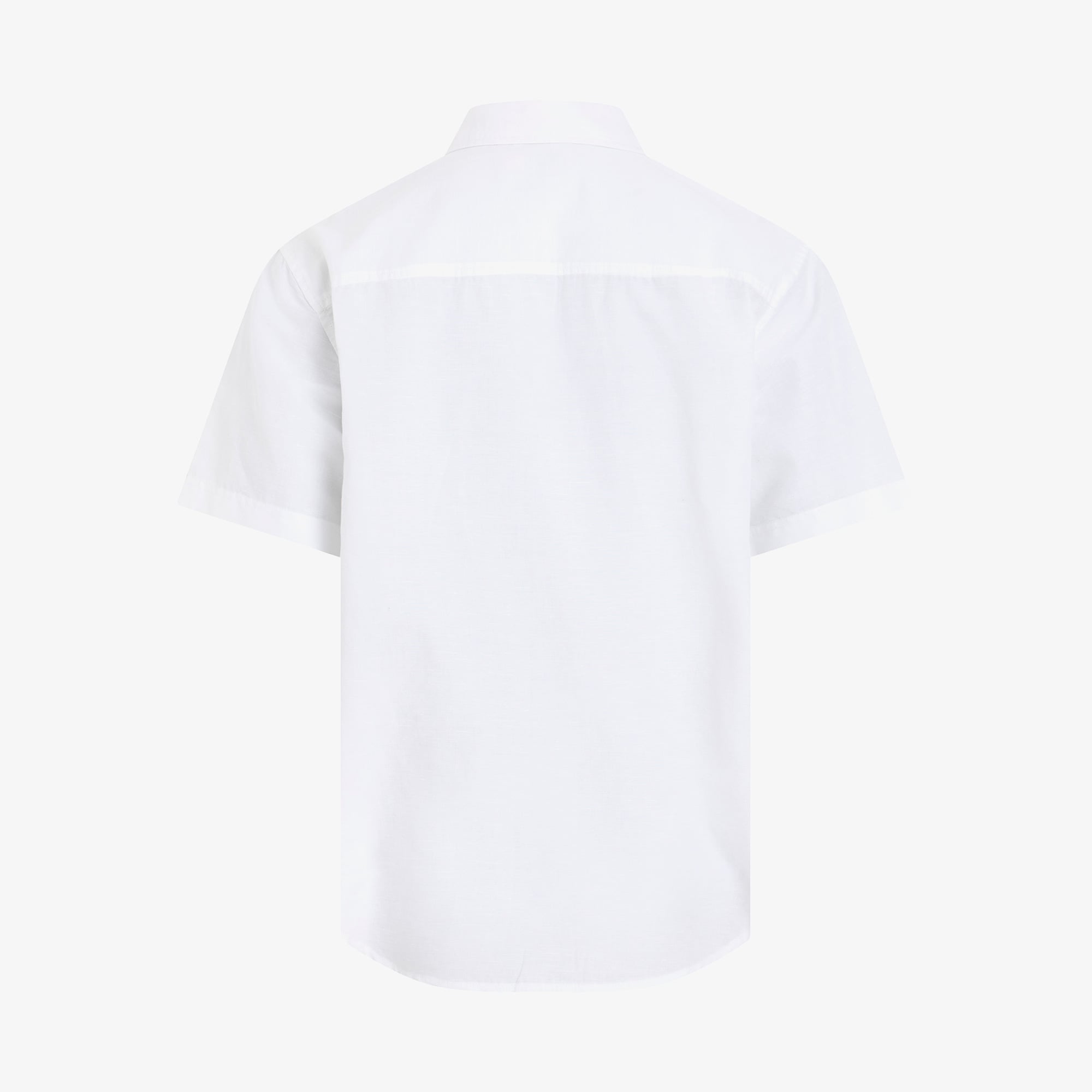 Calvin Klein Linen Cotton Erkek Beyaz Gömlek