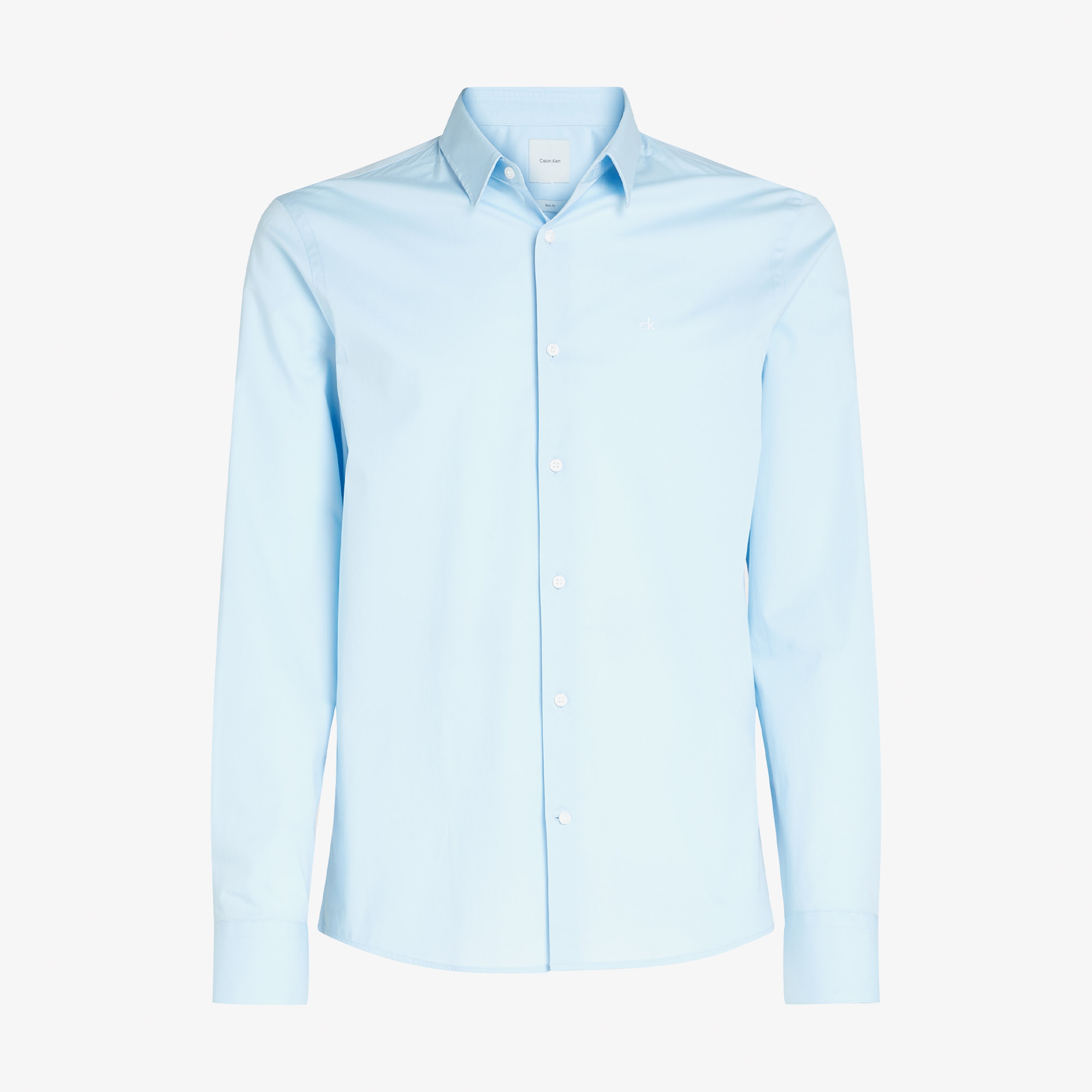 Calvin Klein Slim Erkek Mavi Gömlek