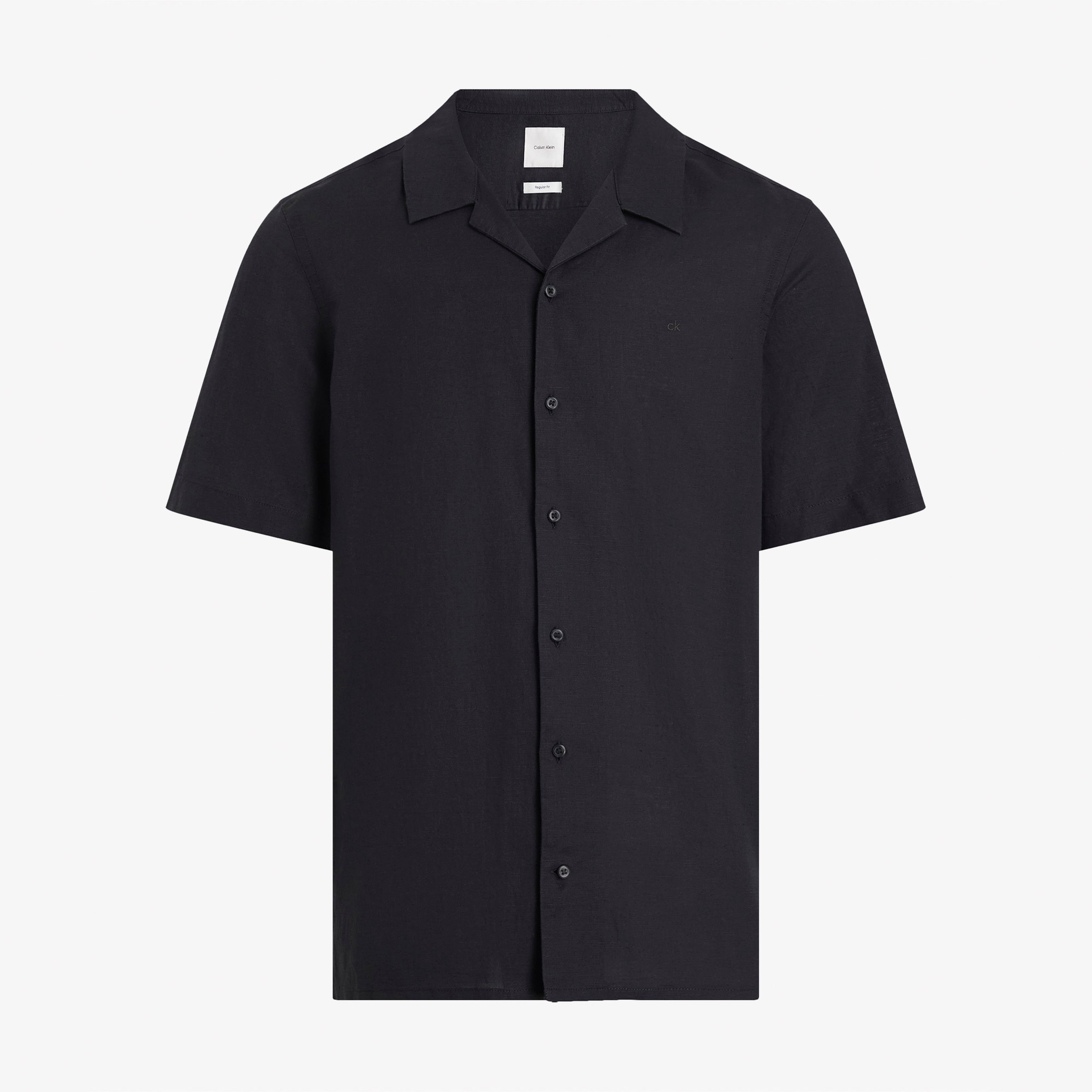 Calvin Klein Cuban Erkek Siyah Gömlek