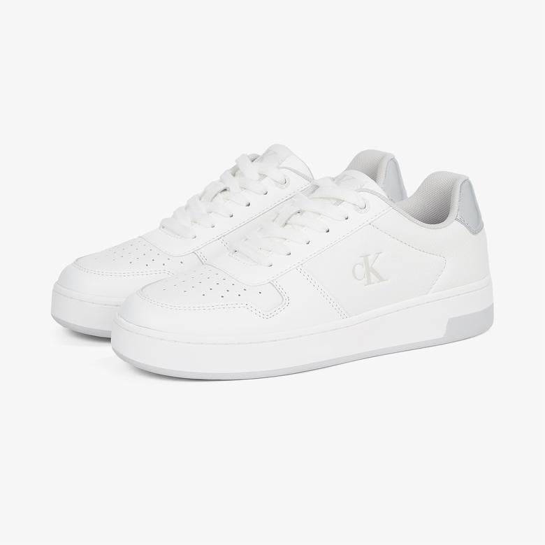 Calvin Klein Basket Cupsole Low Kadın Beyaz Sneaker
