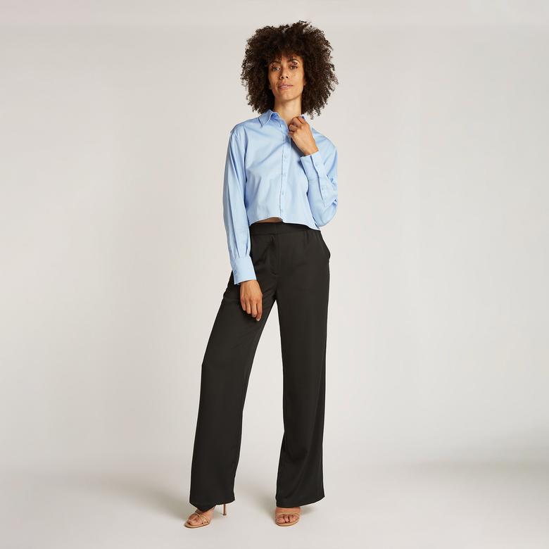 Calvin Klein Kadın Mavi Gömlek