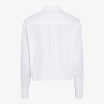 Calvin Klein Soft Cotton Modern Kadın Beyaz Gömlek