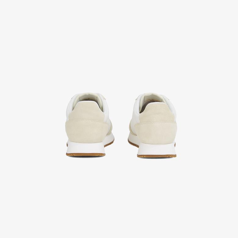 Calvin Klein Runner Laceup Low Kadın Beyaz Sneaker
