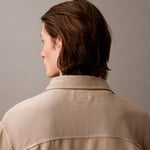 Calvin Klein Soft Overdye Erkek Bej Gömlek