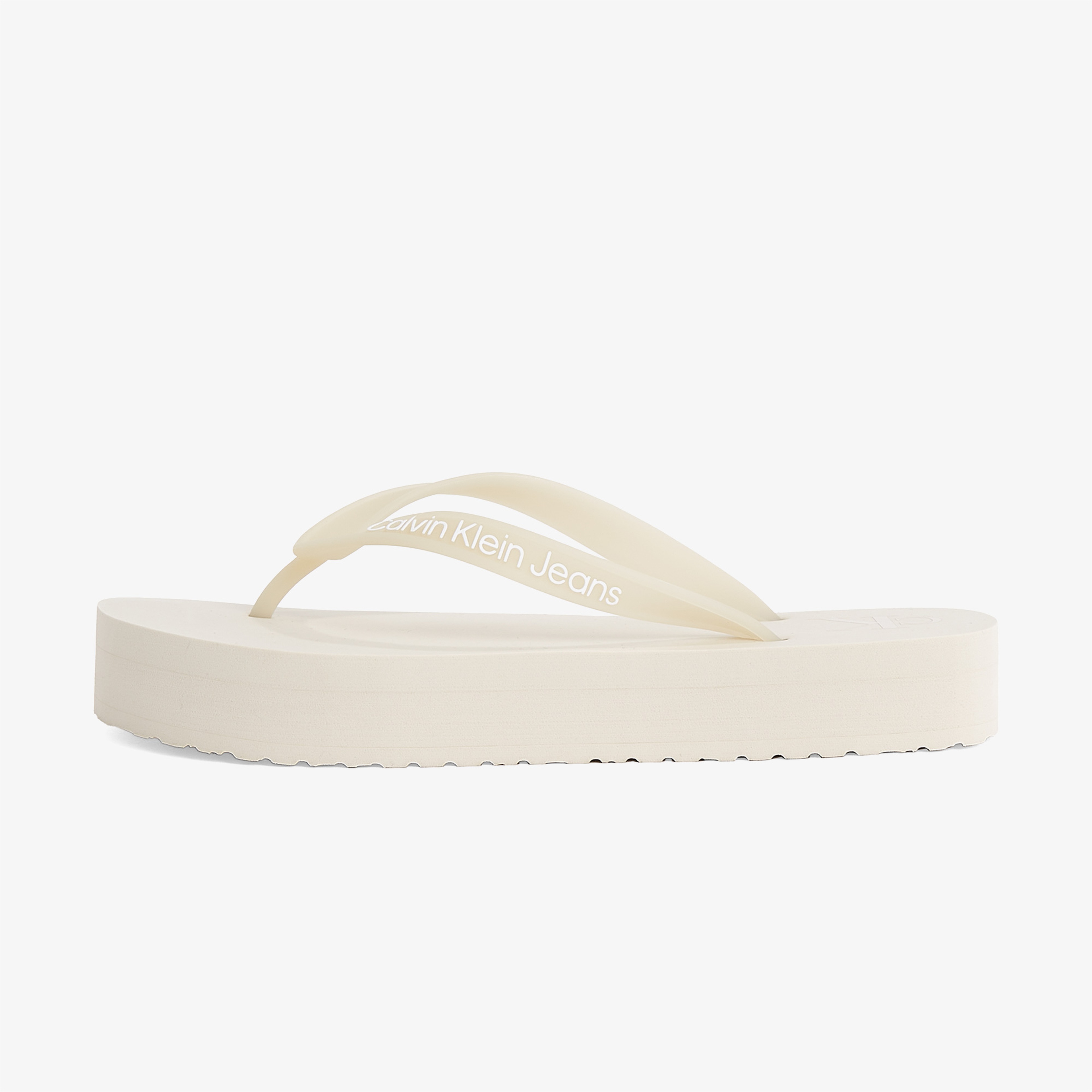 Calvin Klein Kadın Bej Terlik