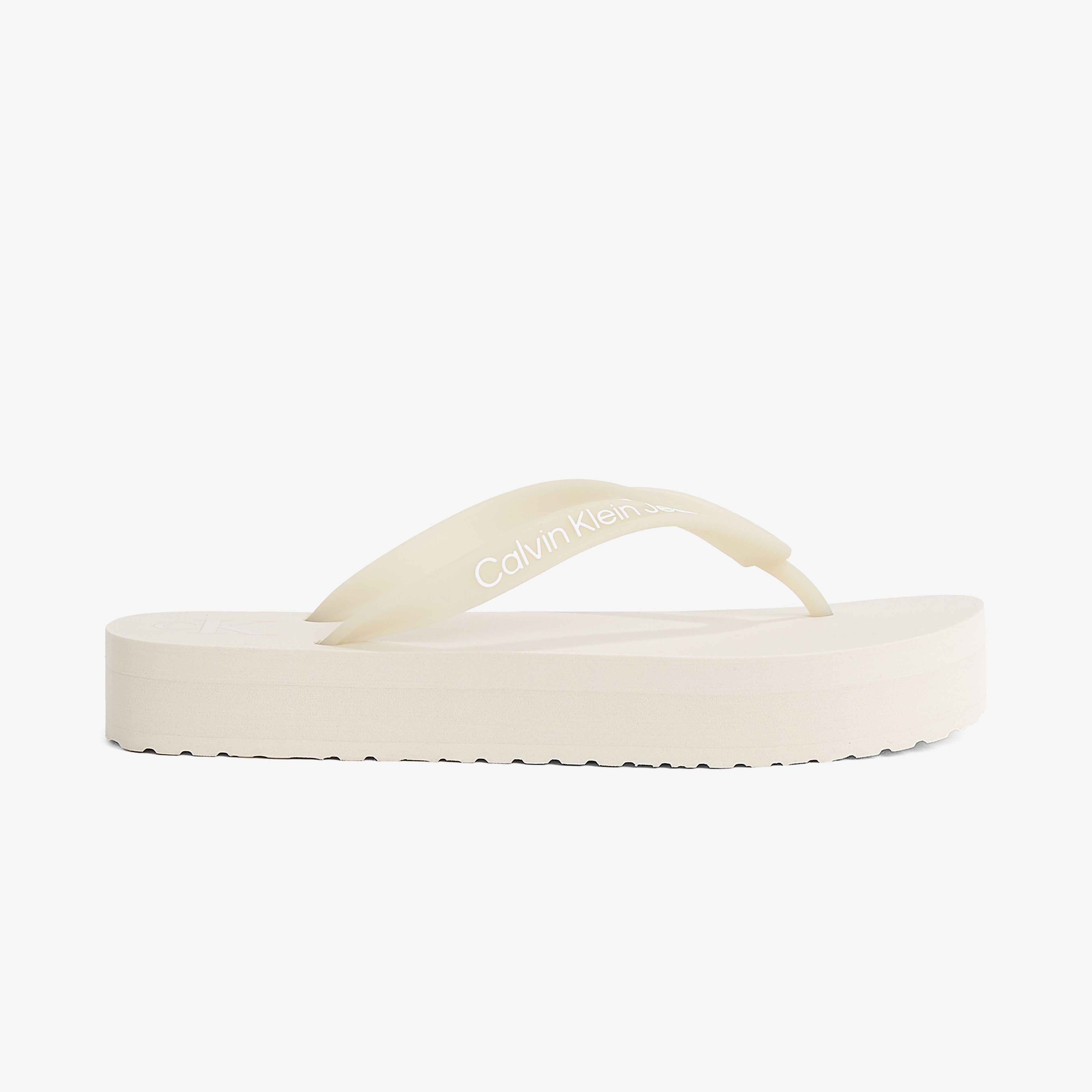 Calvin Klein Kadın Bej Terlik