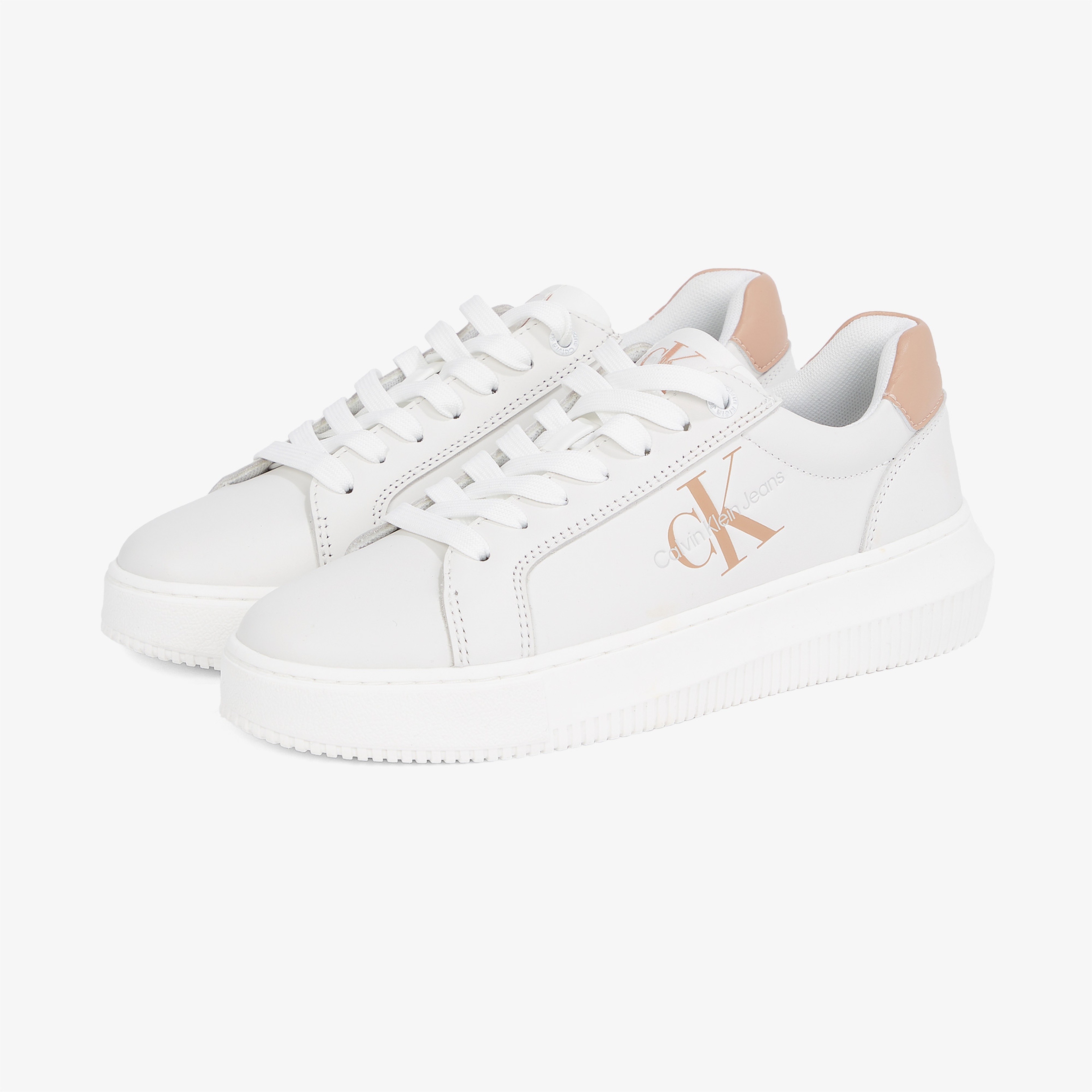 Calvin Klein Classic Cupsole Laceup Kadın Pembe Sneaker