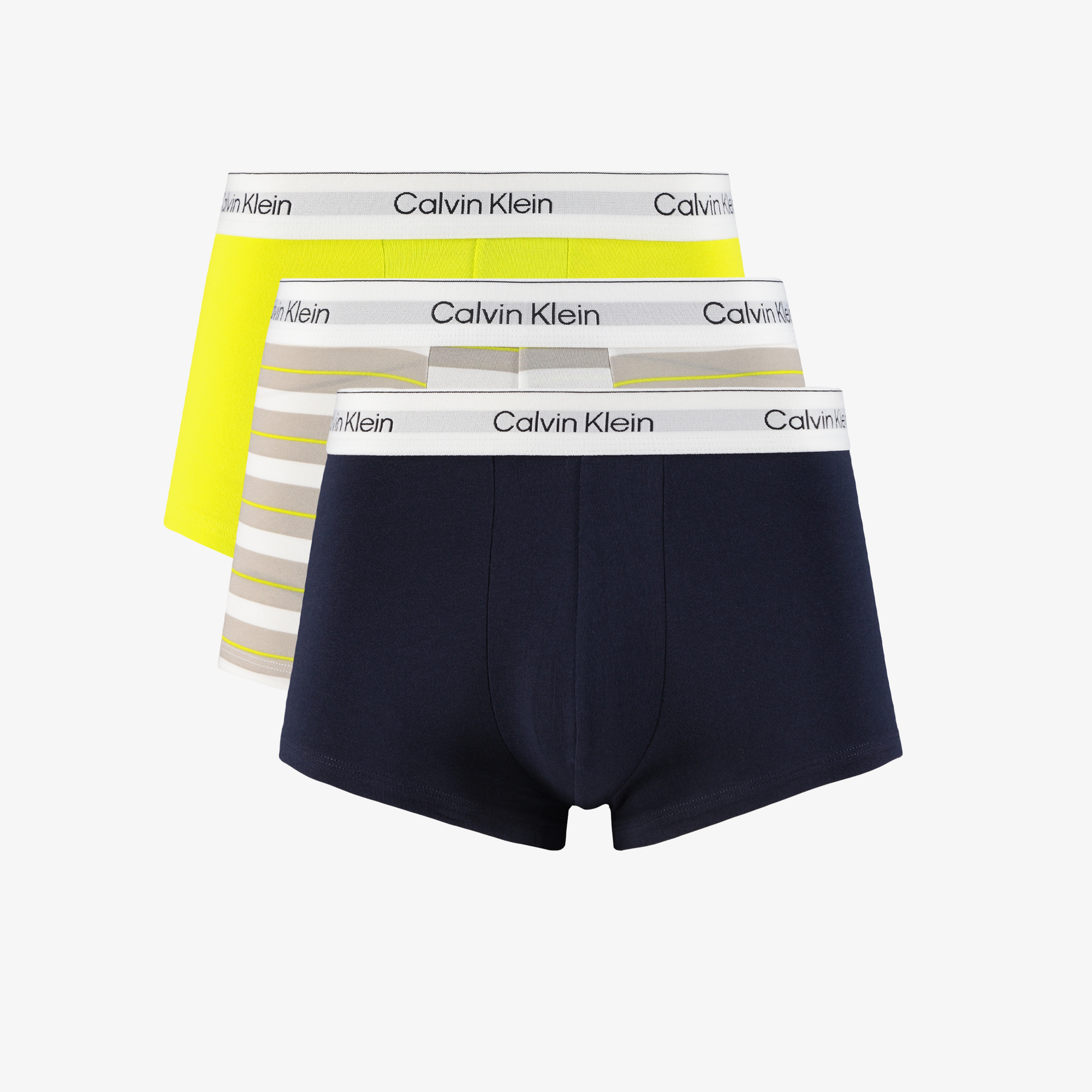 Calvin Klein Low Rise Trunk 3'lü Erkek Renkli Boxer