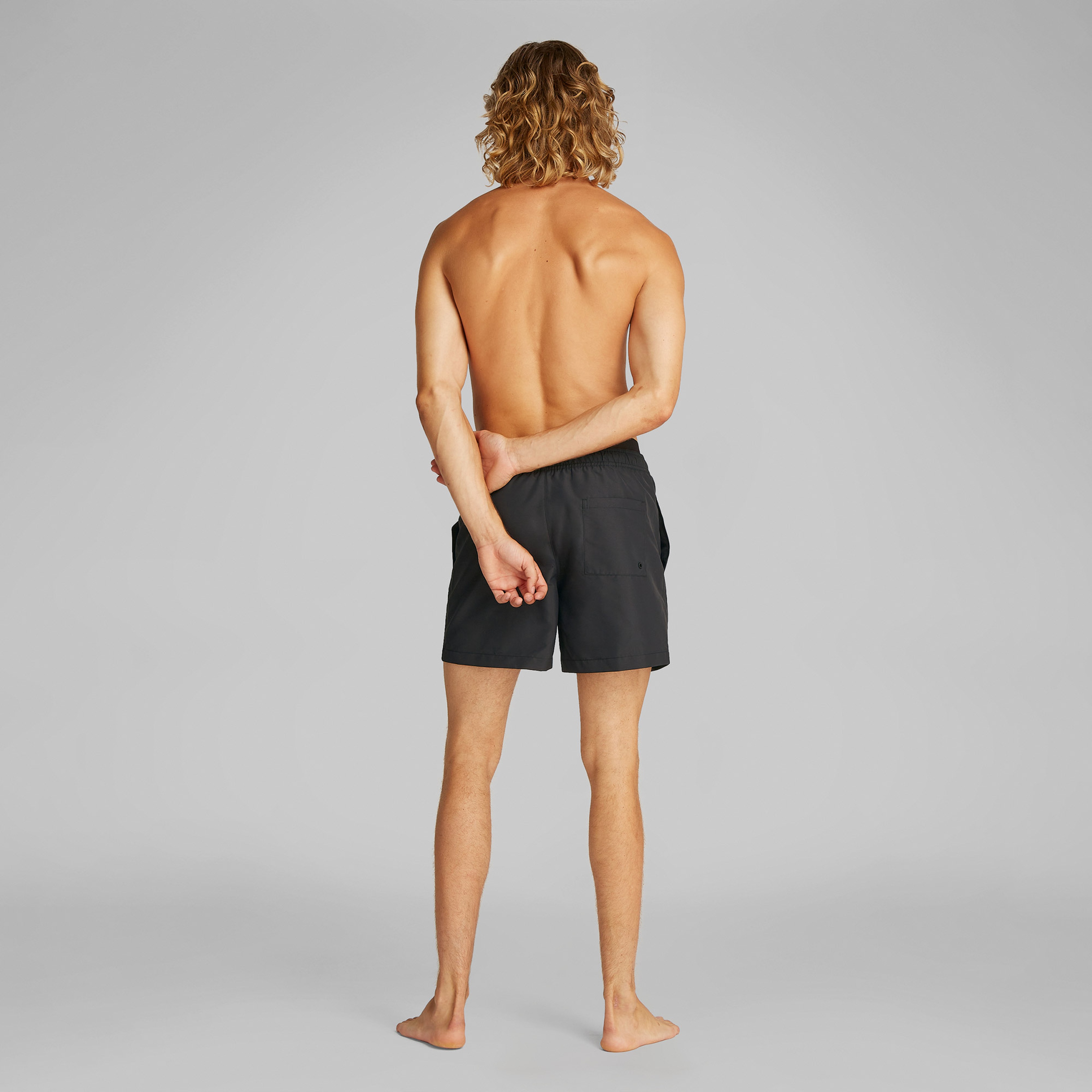 Calvin Klein Medium Double Wb Erkek Siyah Mayo