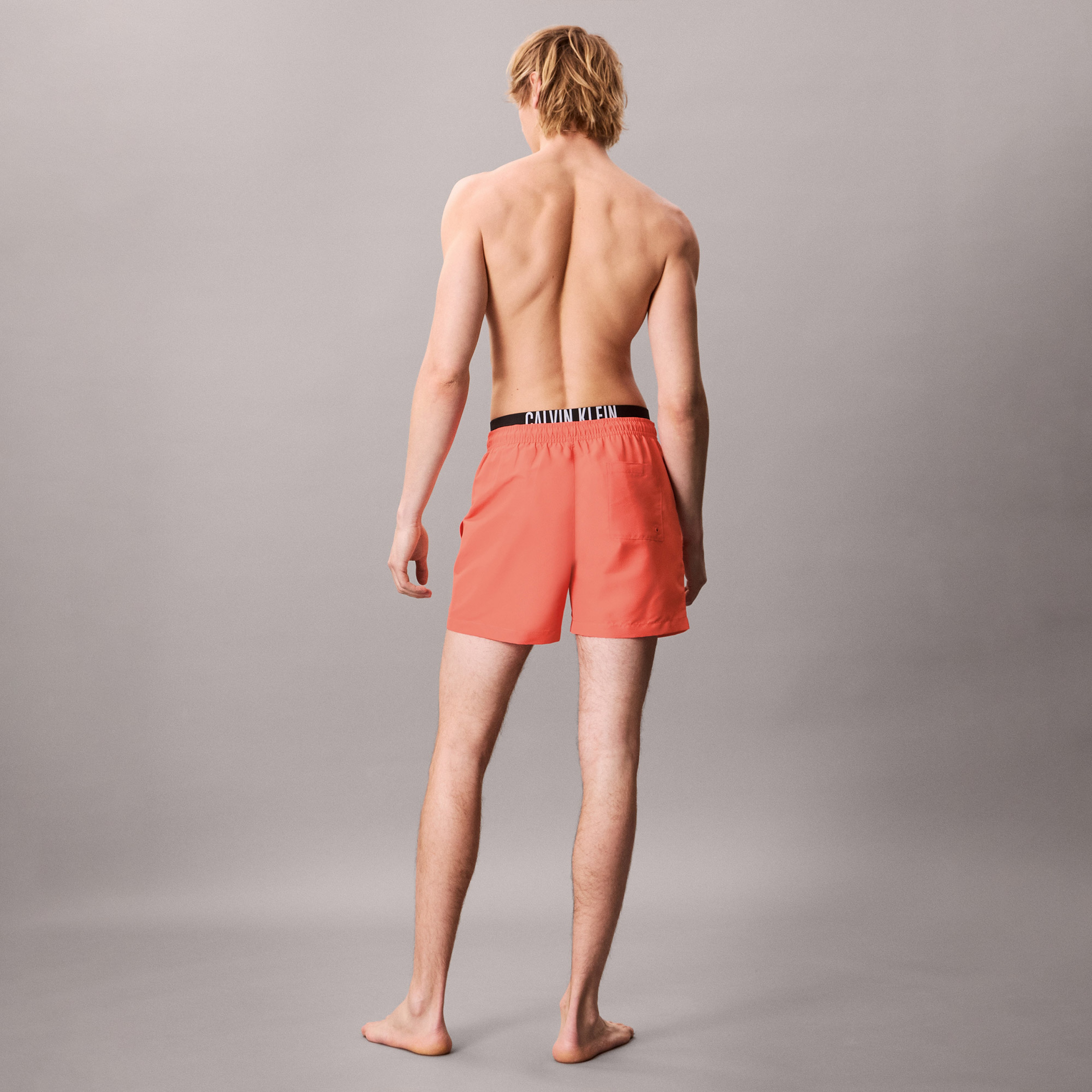 Calvin Klein Medium Erkek Pembe Mayo