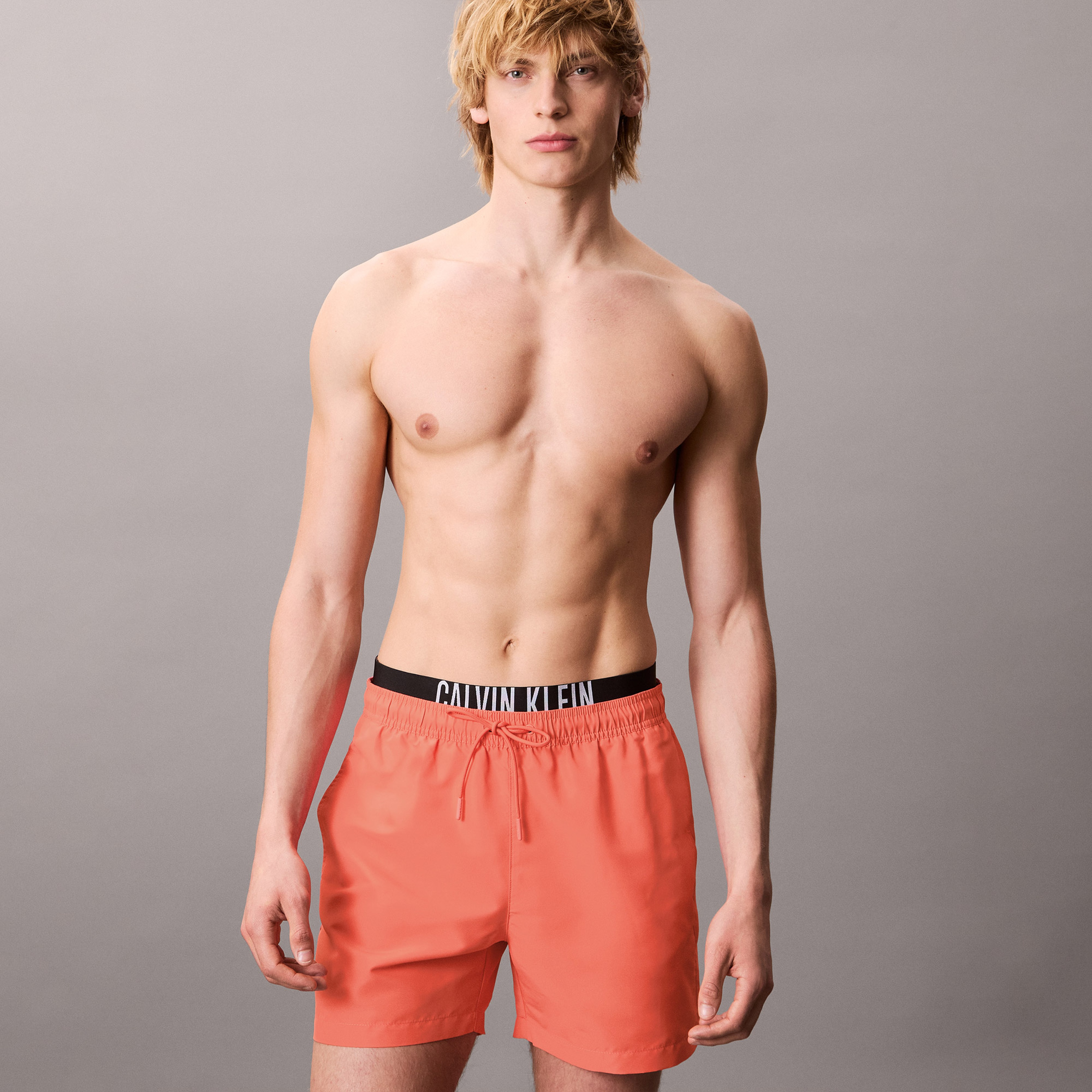 Calvin Klein Medium Erkek Pembe Mayo