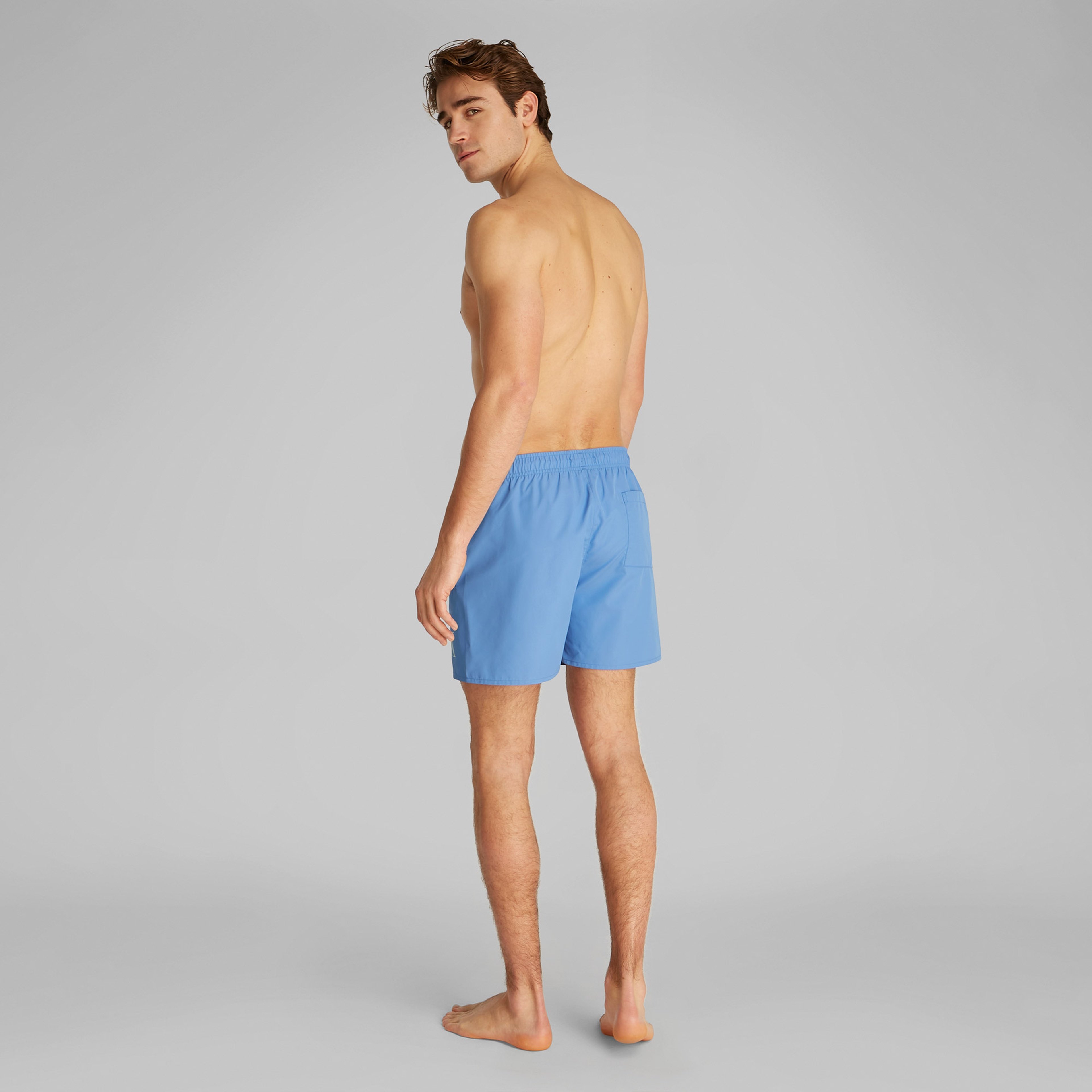 Calvin Klein Medium Drawstring Erkek Mavi Mayo