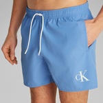Calvin Klein Medium Drawstring Erkek Mavi Deniz Şortu