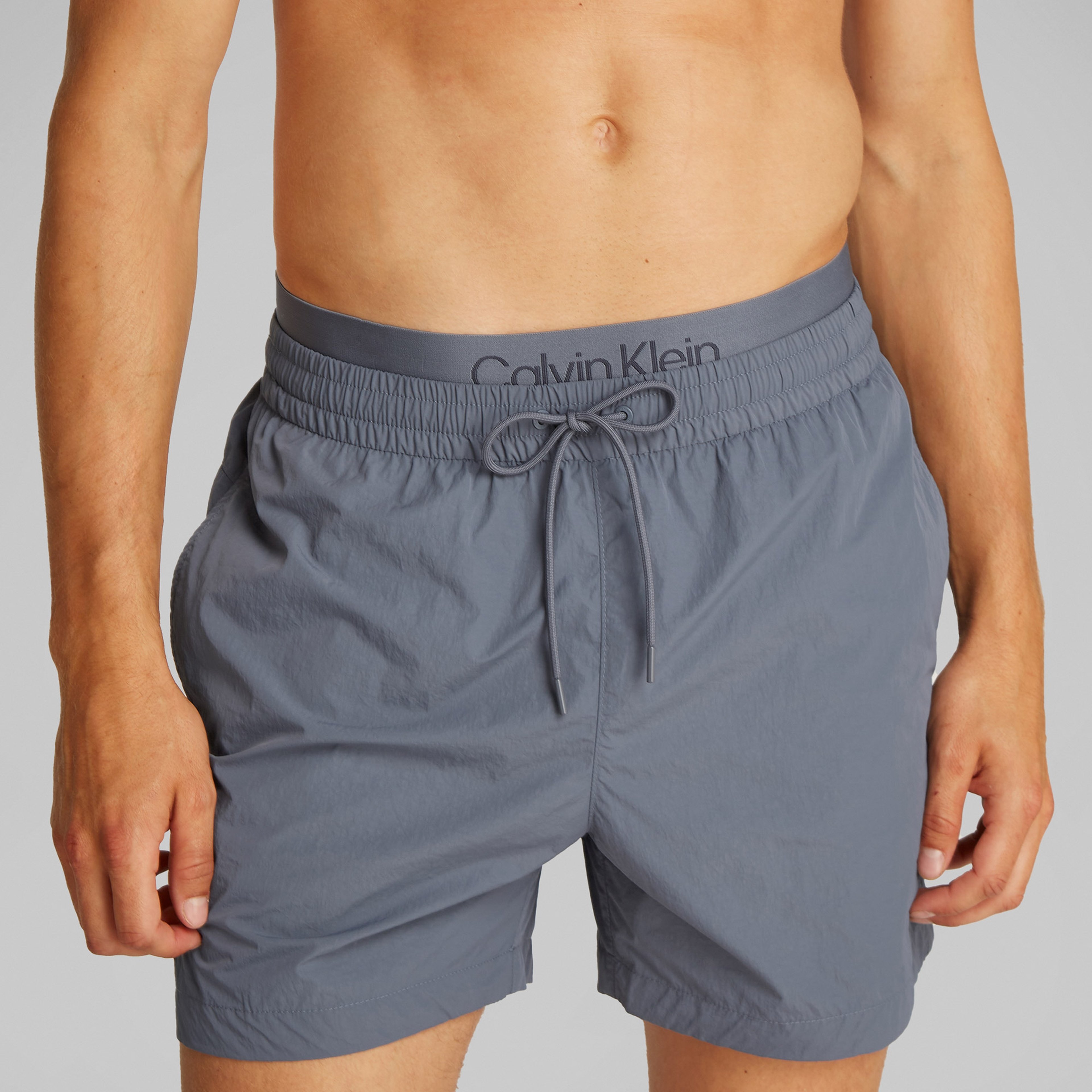 Calvin Klein Medium Erkek Gri Mayo Şort