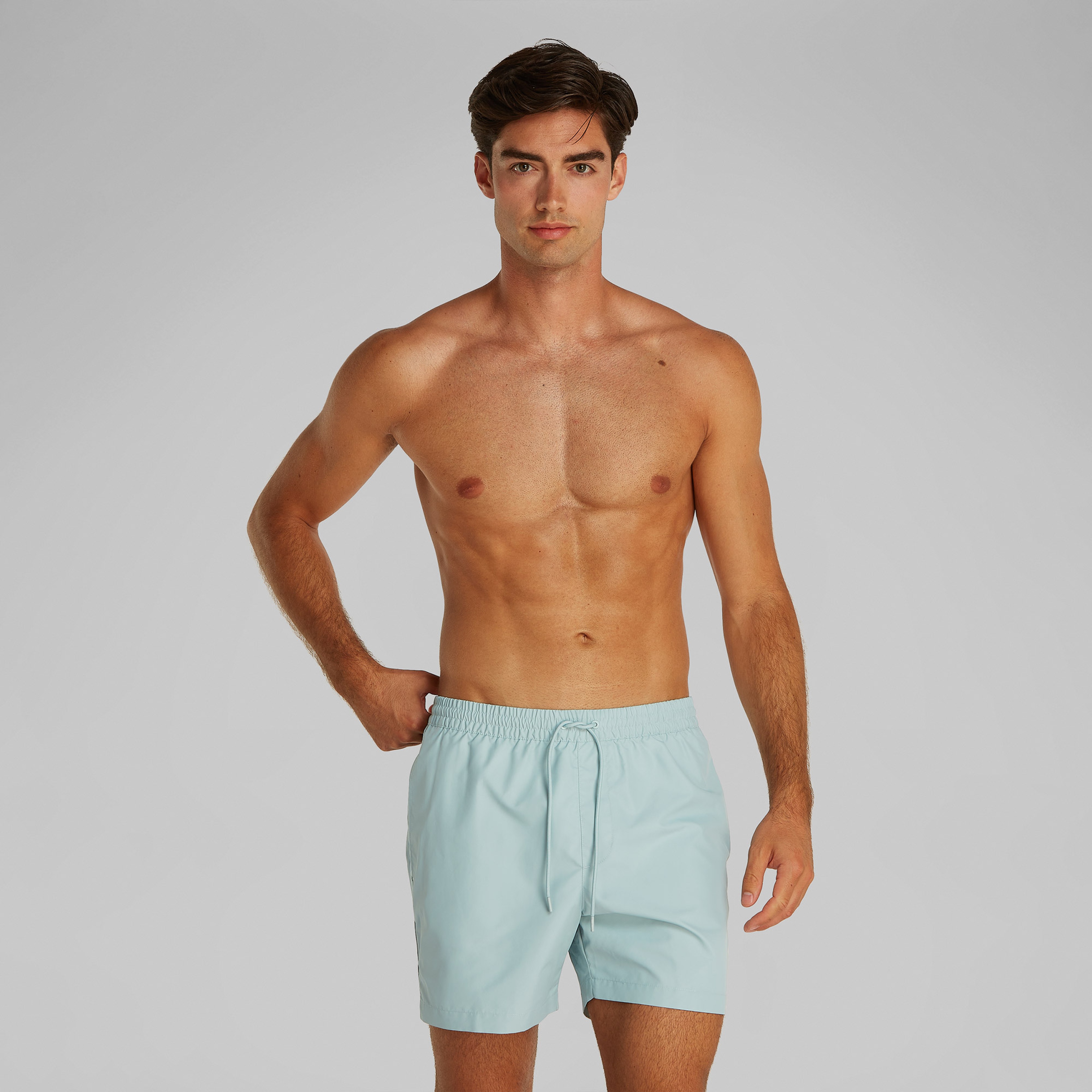 Calvin Klein Medium Drawstring Erkek Mavi Mayo