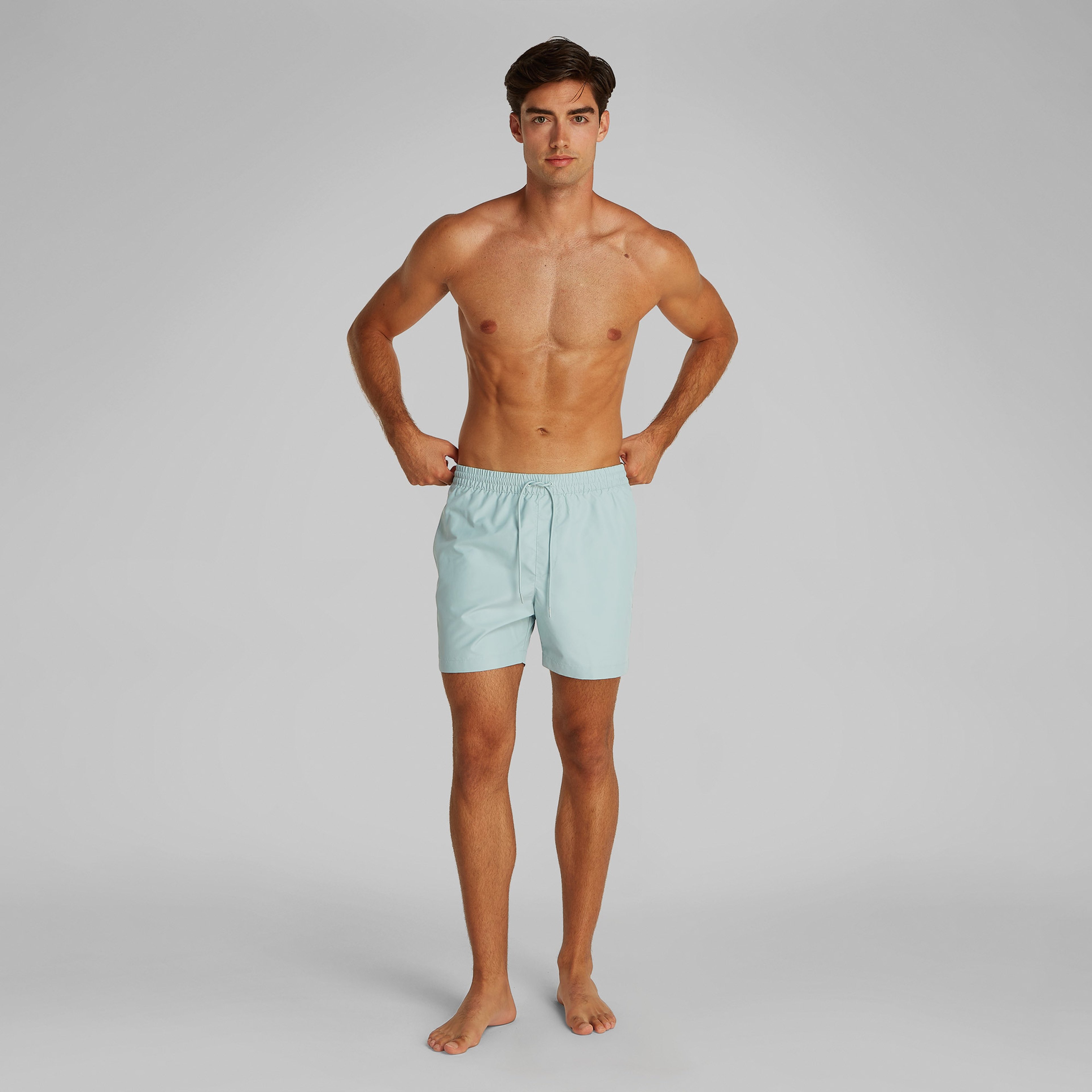 Calvin Klein Medium Drawstring Erkek Mavi Mayo