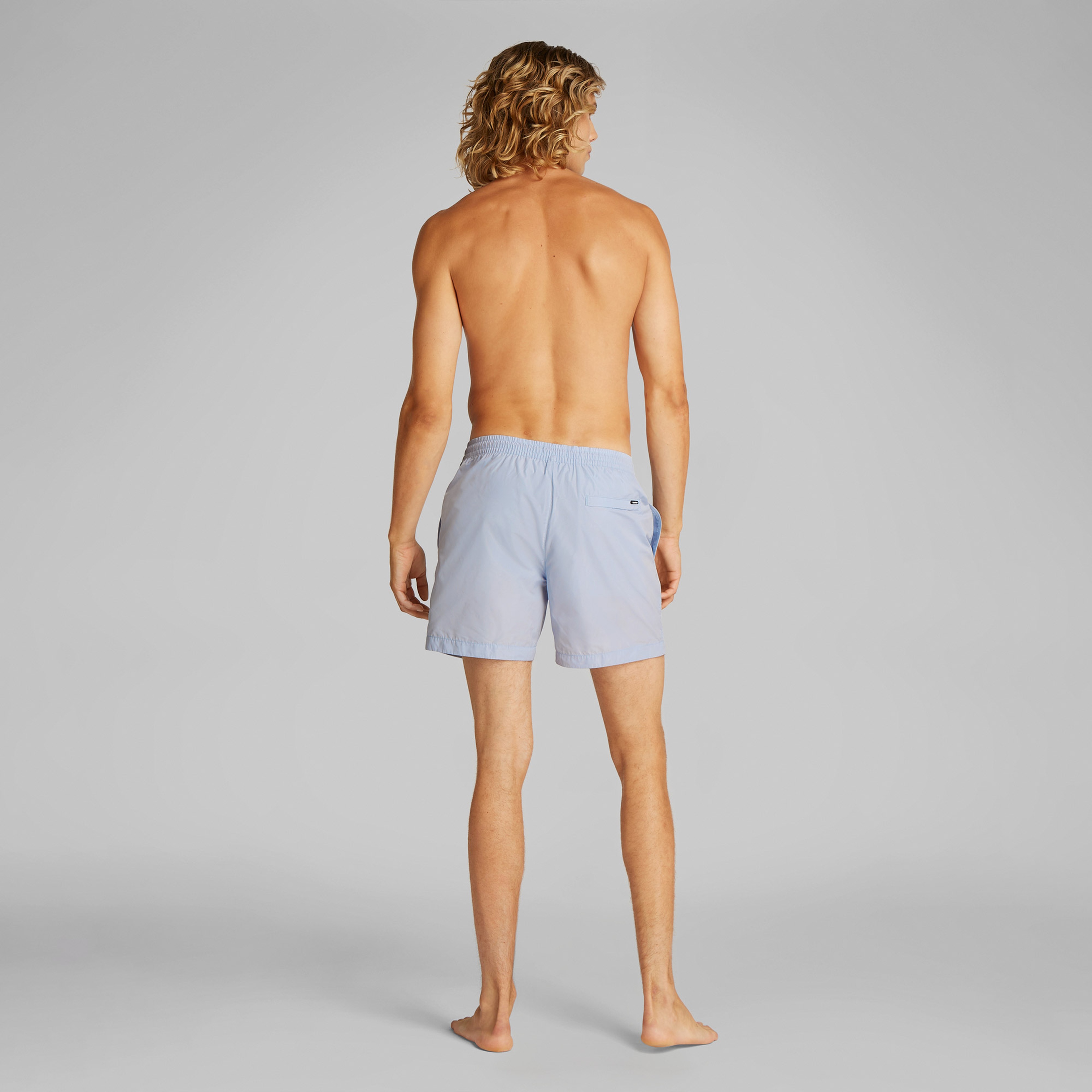 Calvin Klein Medium Drawstring Erkek Mavi Mayo