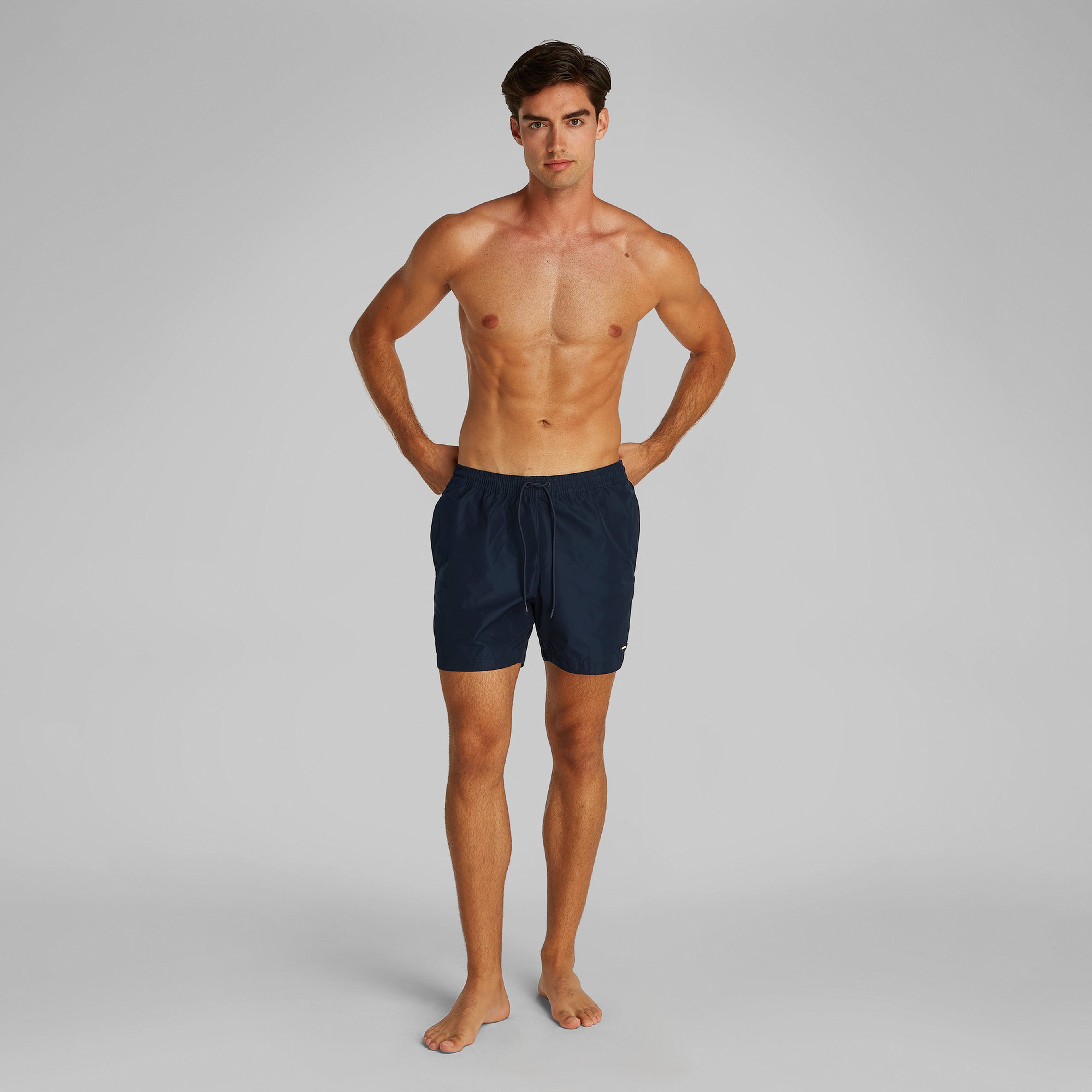 Calvin Klein Medium Drawstring Erkek Mavi Mayo