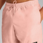Calvin Klein Medium Drawstring Erkek Açık Pembe Mayo