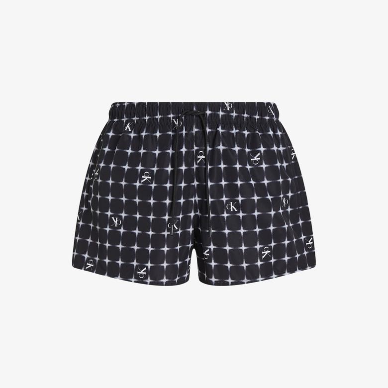 Calvin Klein Drawstring Erkek Siyah Mayo