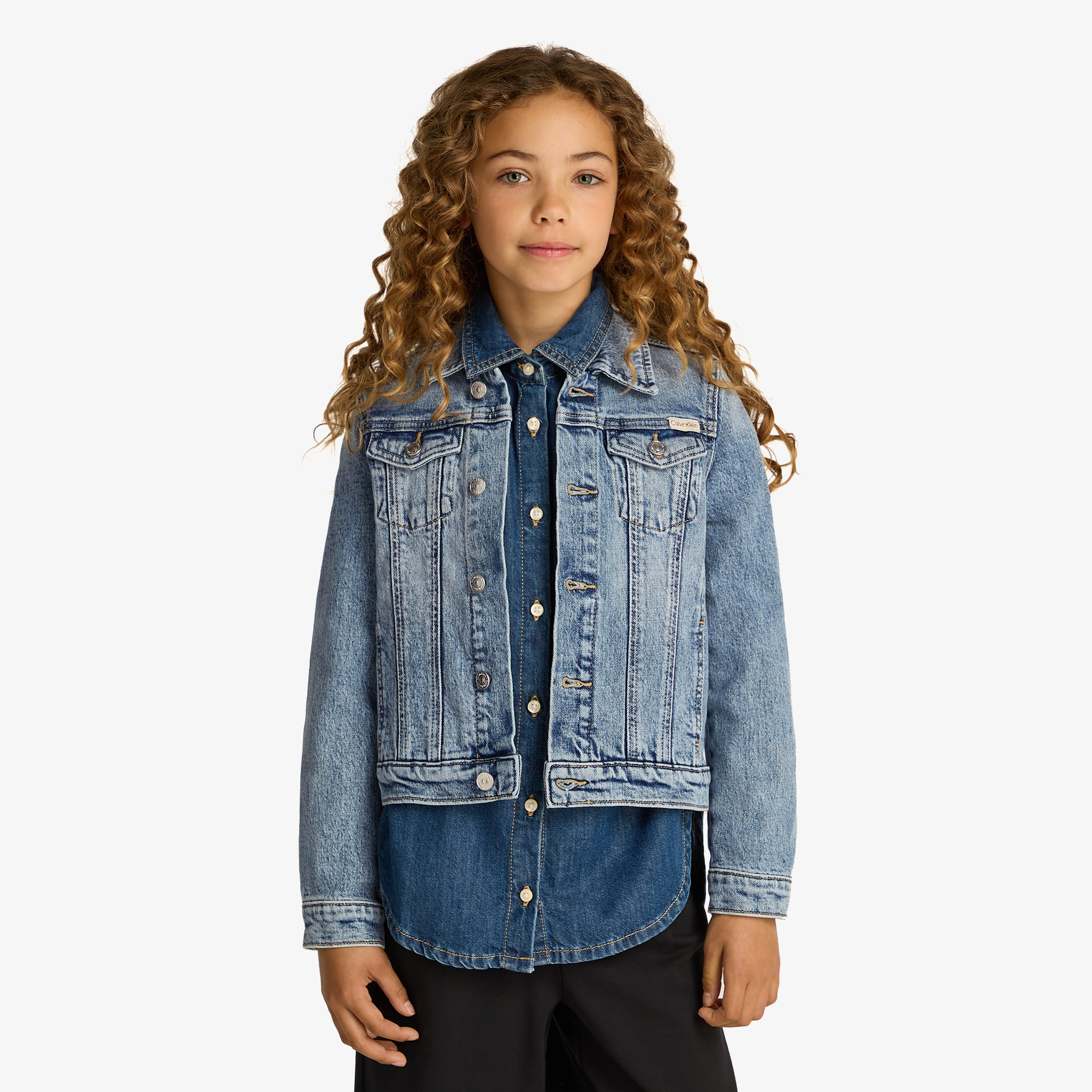 Calvin Klein Çocuk Mavi Mont