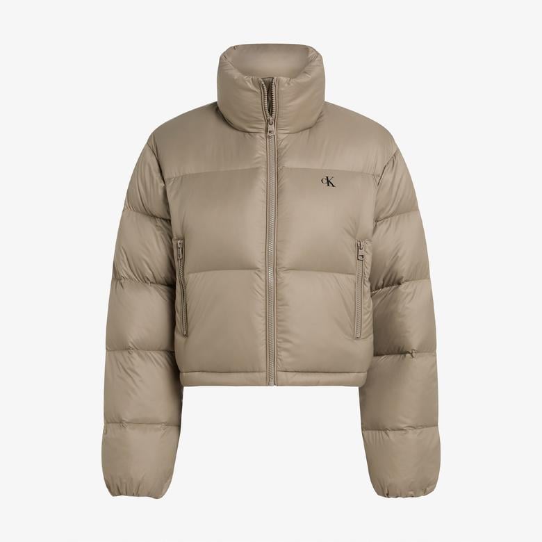 Calvin Klein Jeans Kadın Gri Mont