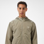 Calvin Klein Nylon Erkek Gri Ceket