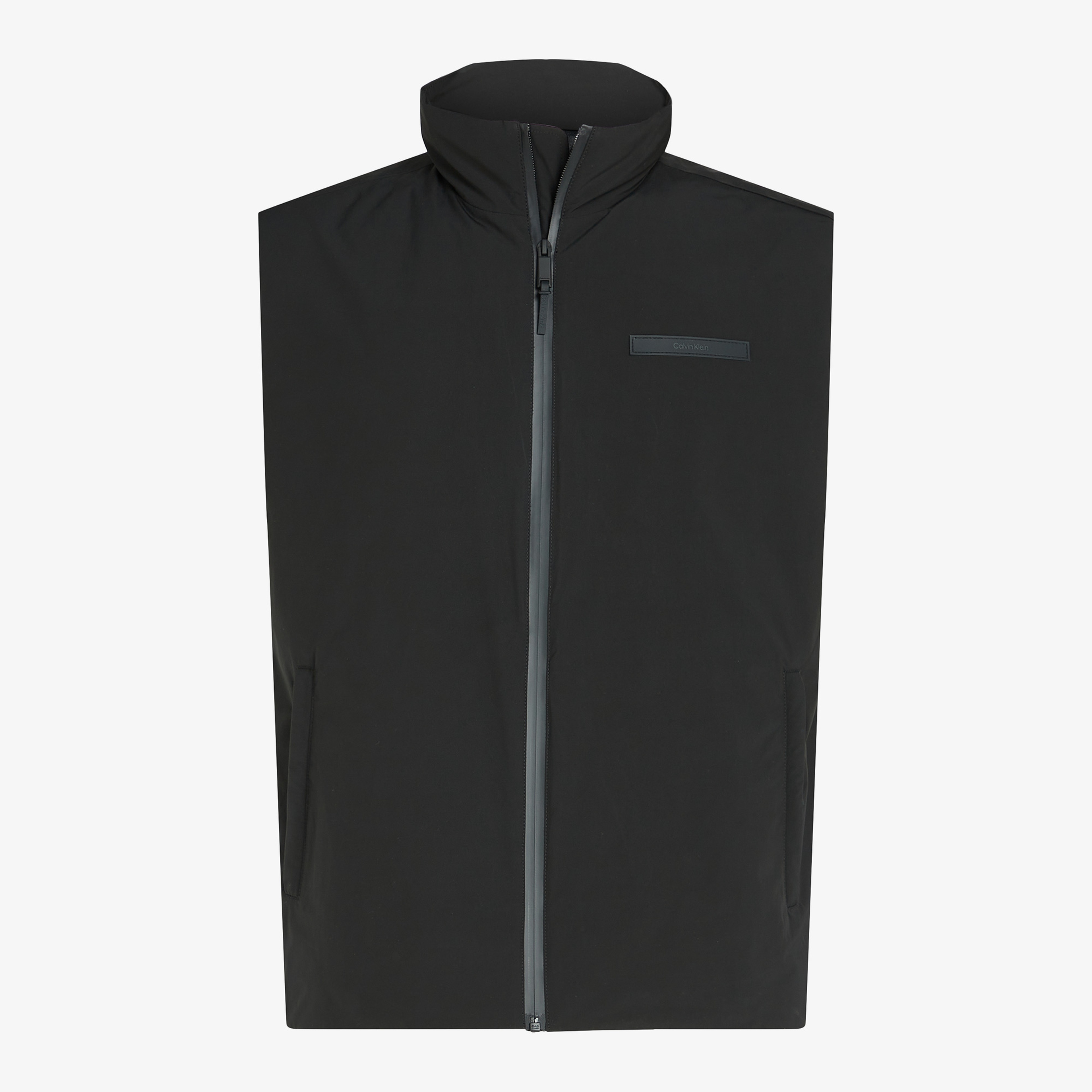 Calvin Klein Technical Non Quilt Vest Erkek Siyah Yelek