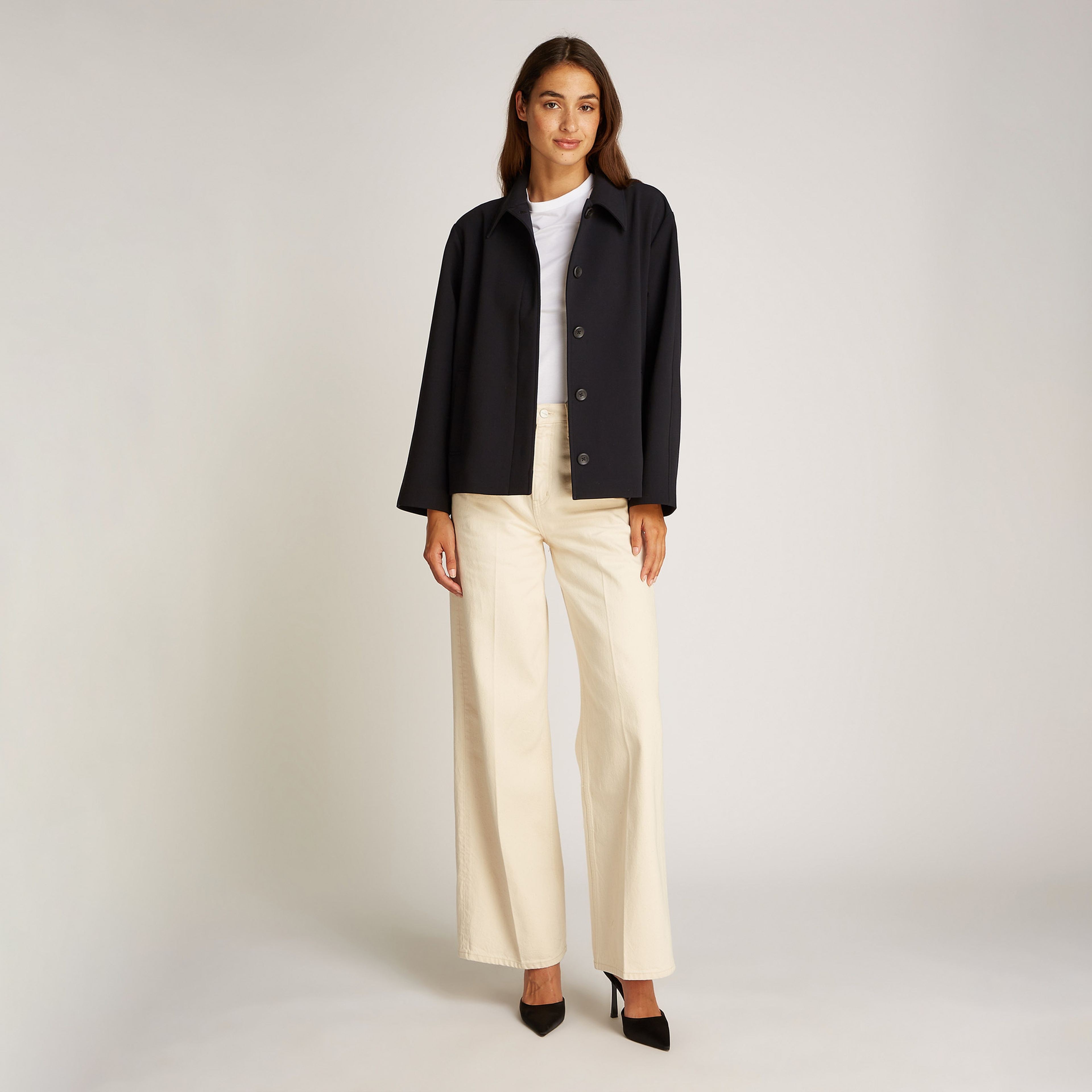 Calvin Klein Kadın Siyah Mont