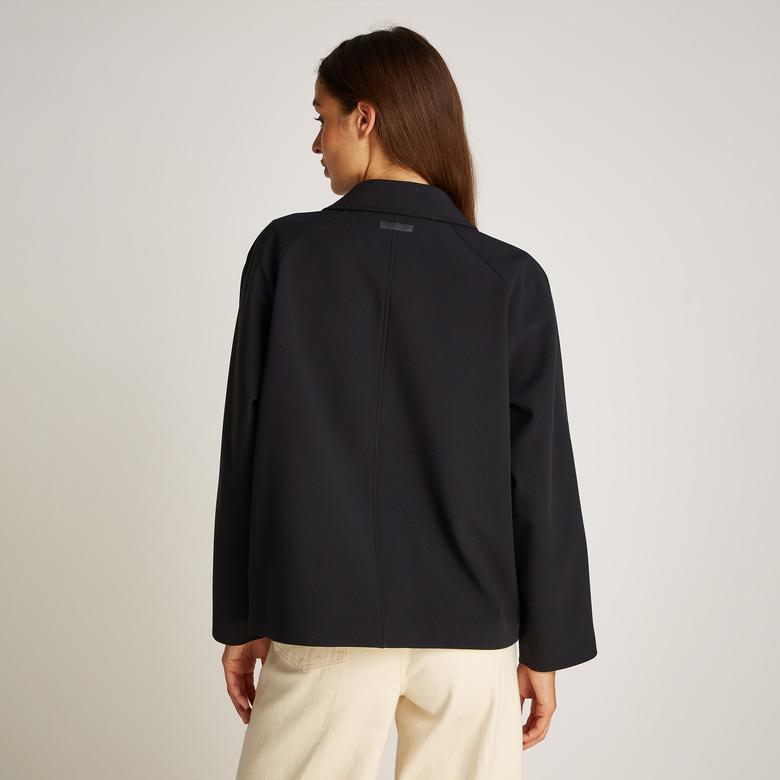 Calvin Klein Kadın Siyah Mont