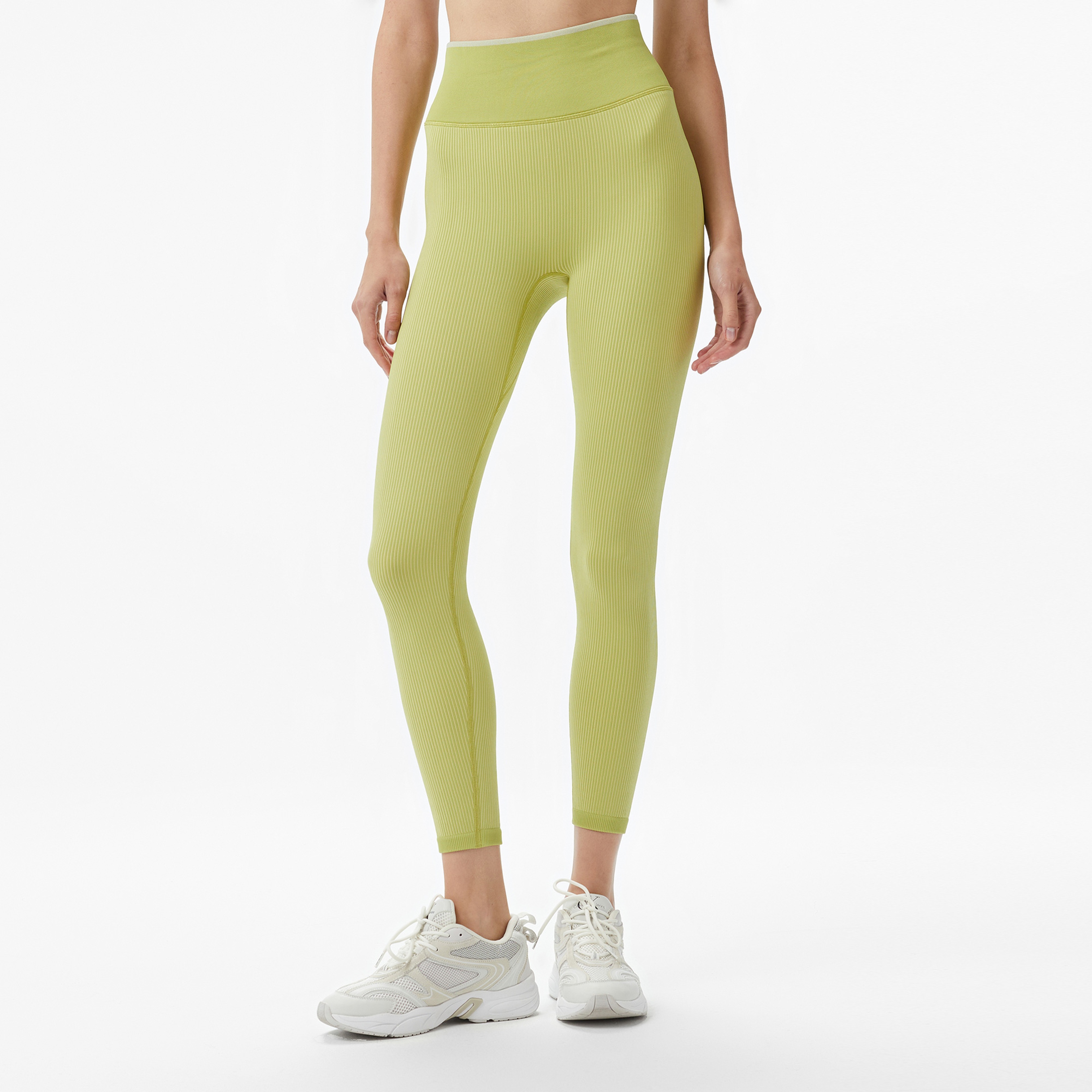 Calvin Klein Legging Seamless 7/8 Kadın Yeşil Tayt