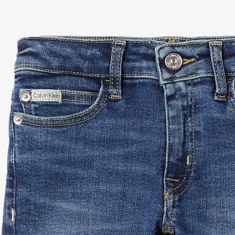 Calvin Klein Çocuk Mavi Pantolon
