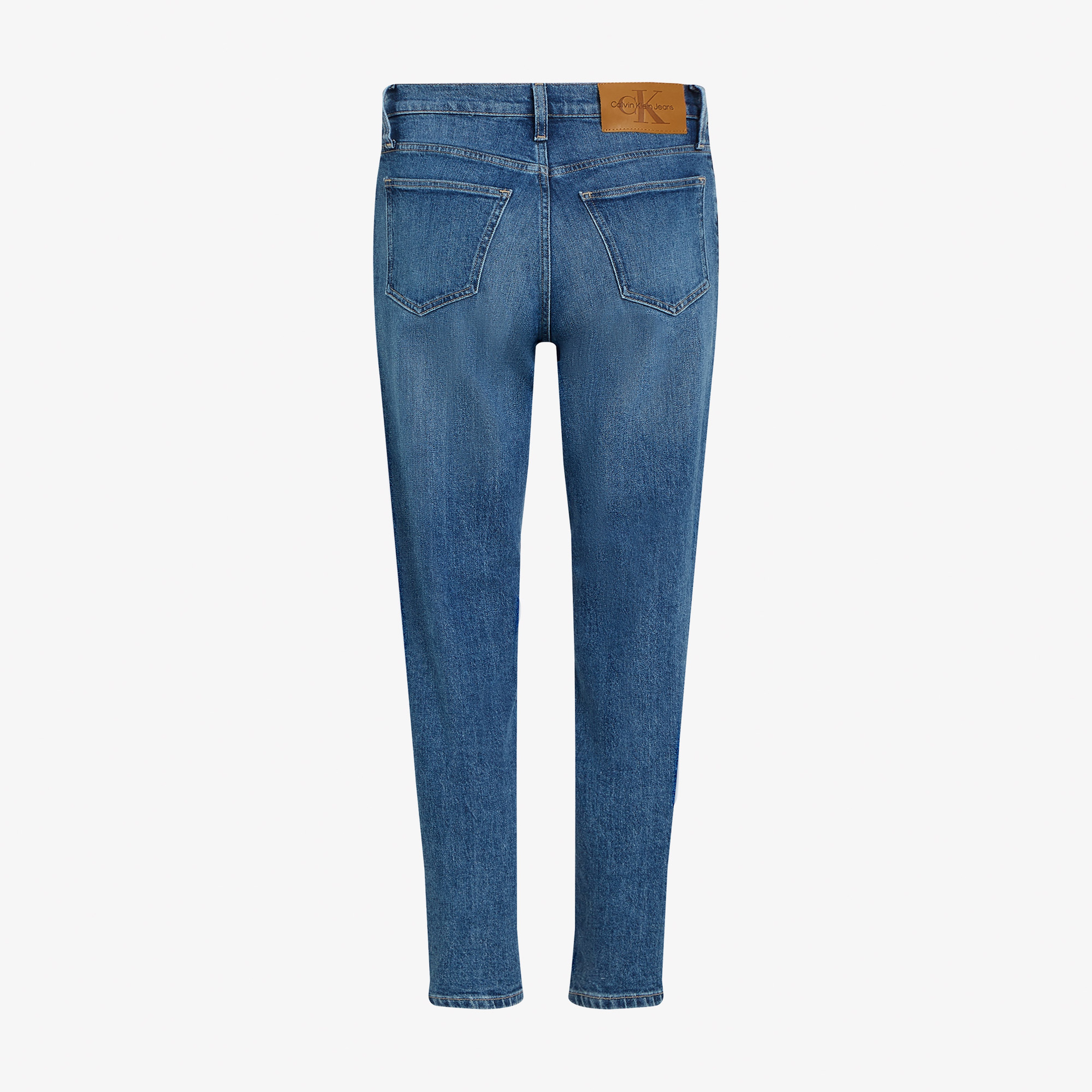 Calvin Klein Mom Kadın Lacivert Jean