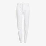 Calvin Klein Authentic Slim Straight Kadın Beyaz Jean