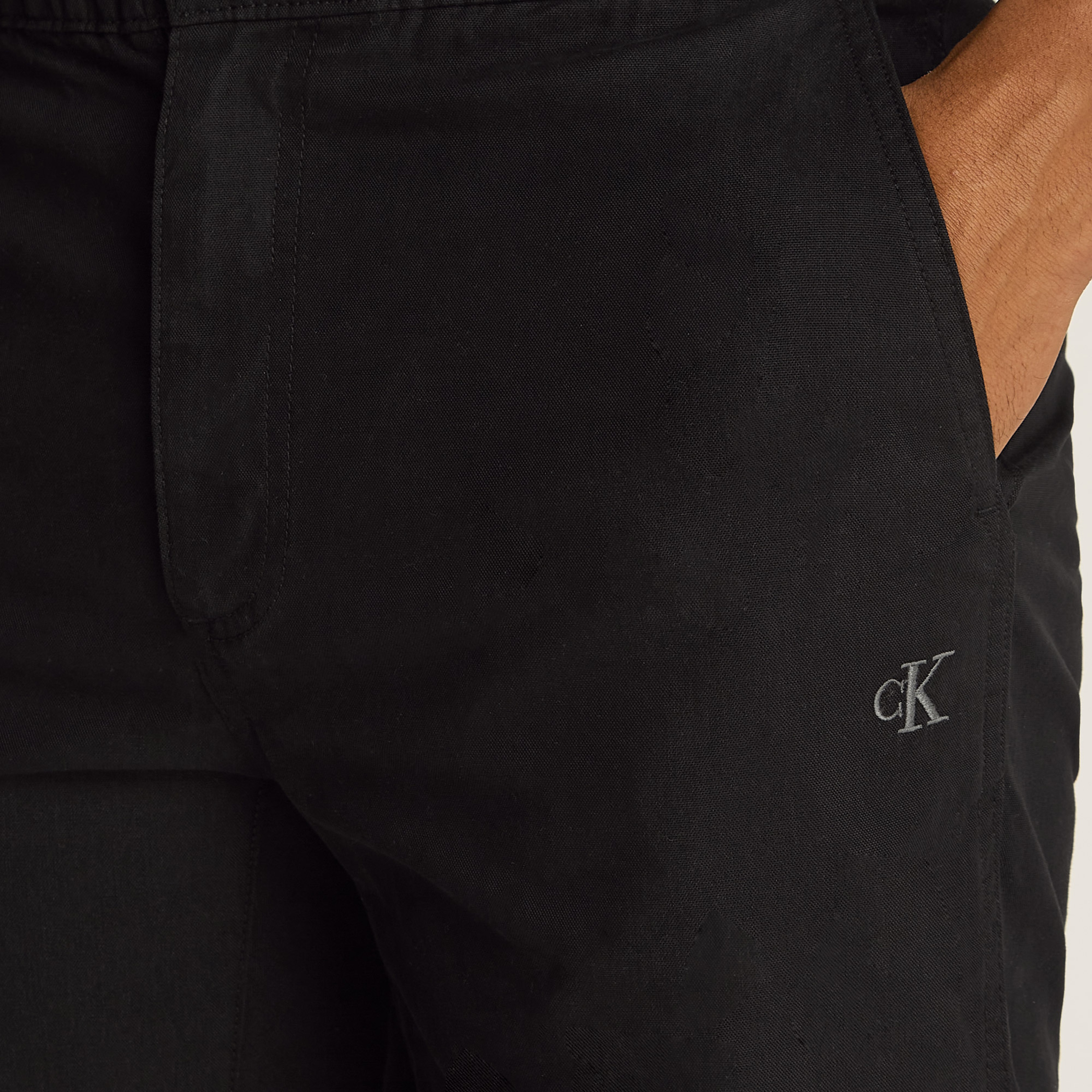 Calvin Klein Erkek Siyah Pantolon