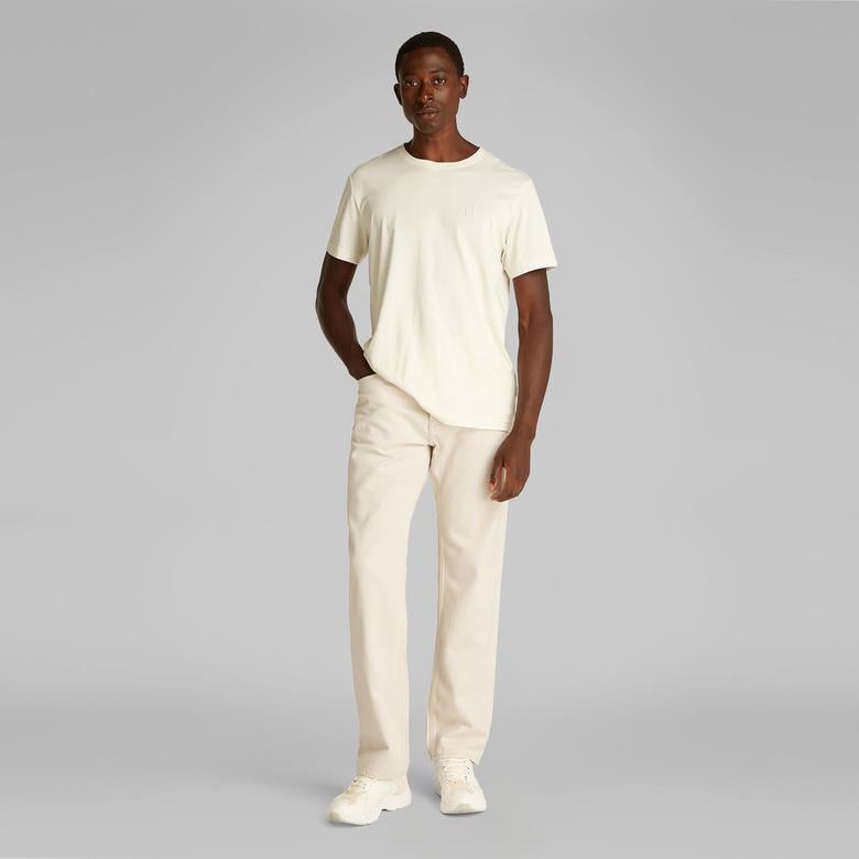 Calvin Klein Standard Straight Erkek Krem Jean