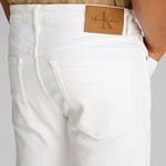 Calvin Klein Slim Taper Erkek Beyaz Jean