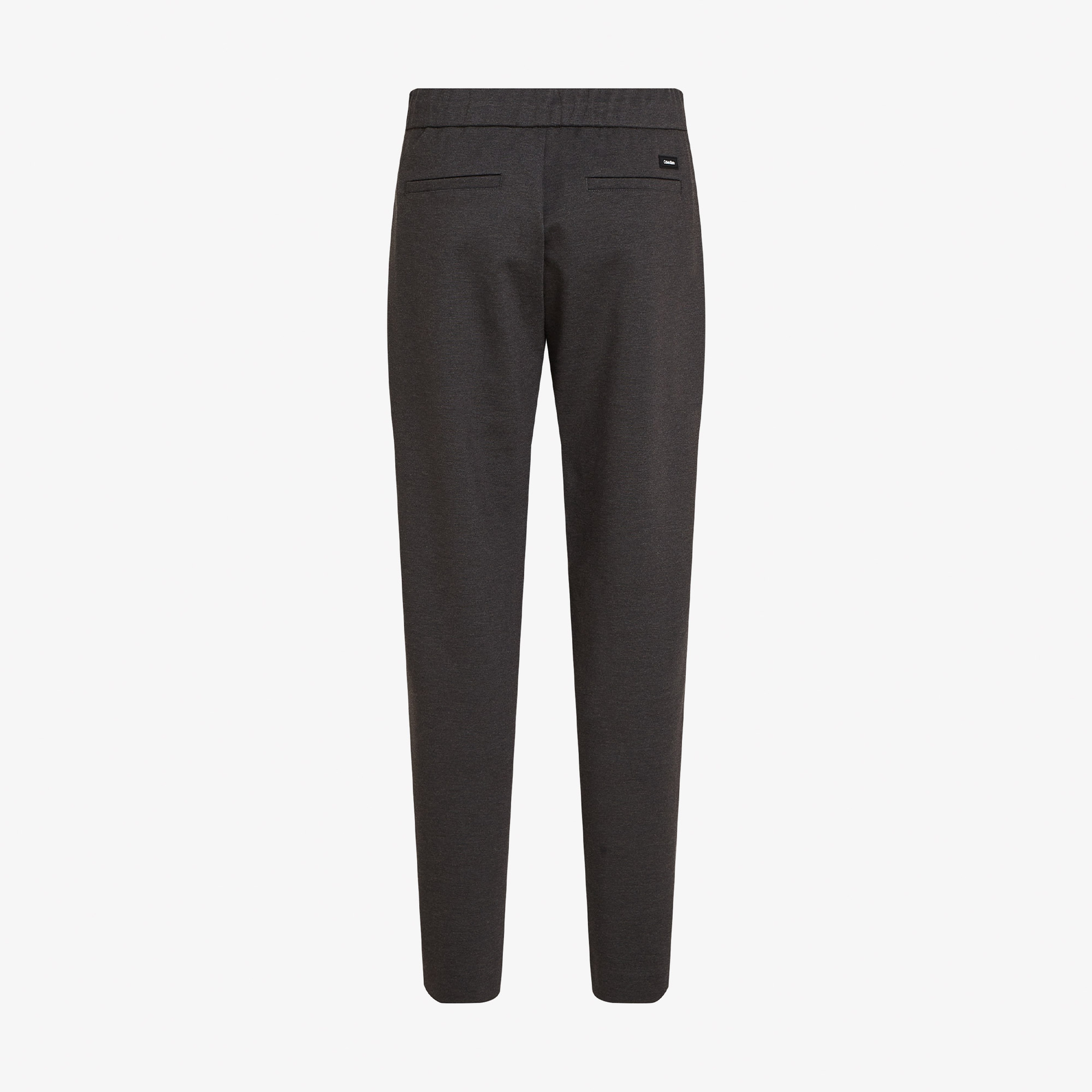 Calvin Klein Comfort Knit Tapered Pleat Erkek Gri Pantolon