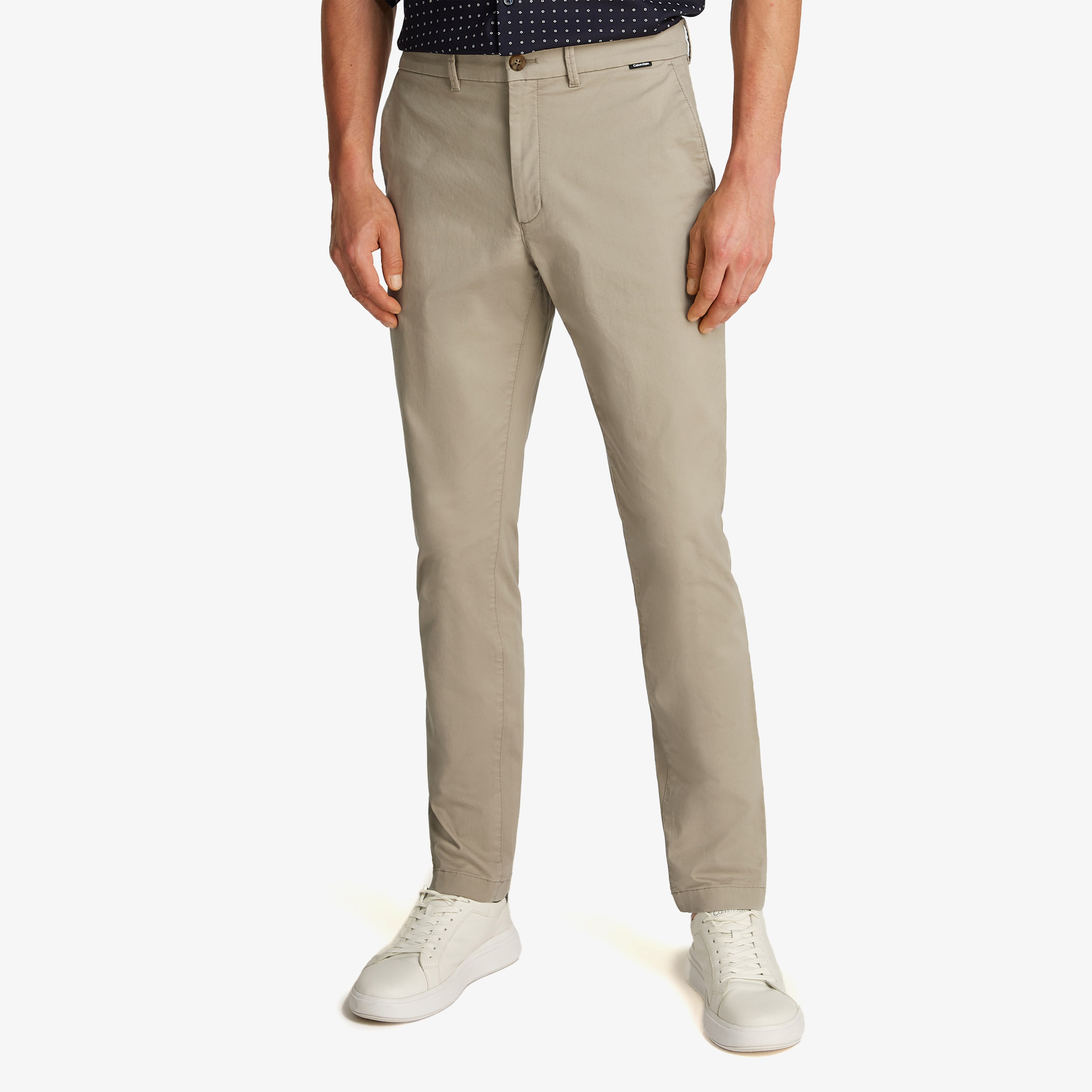 Calvin Klein Erkek Bej Pantolon