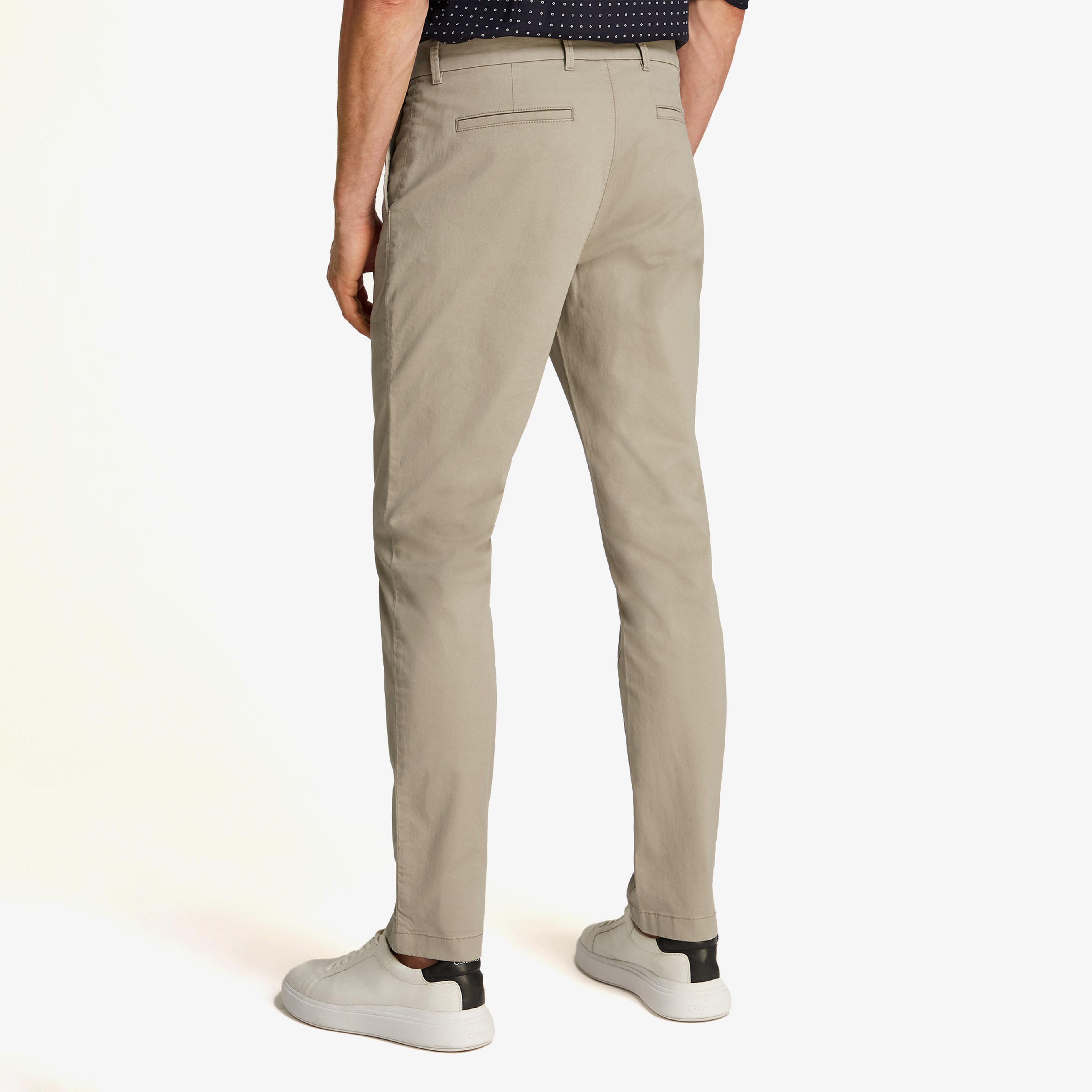 Calvin Klein Erkek Bej Pantolon