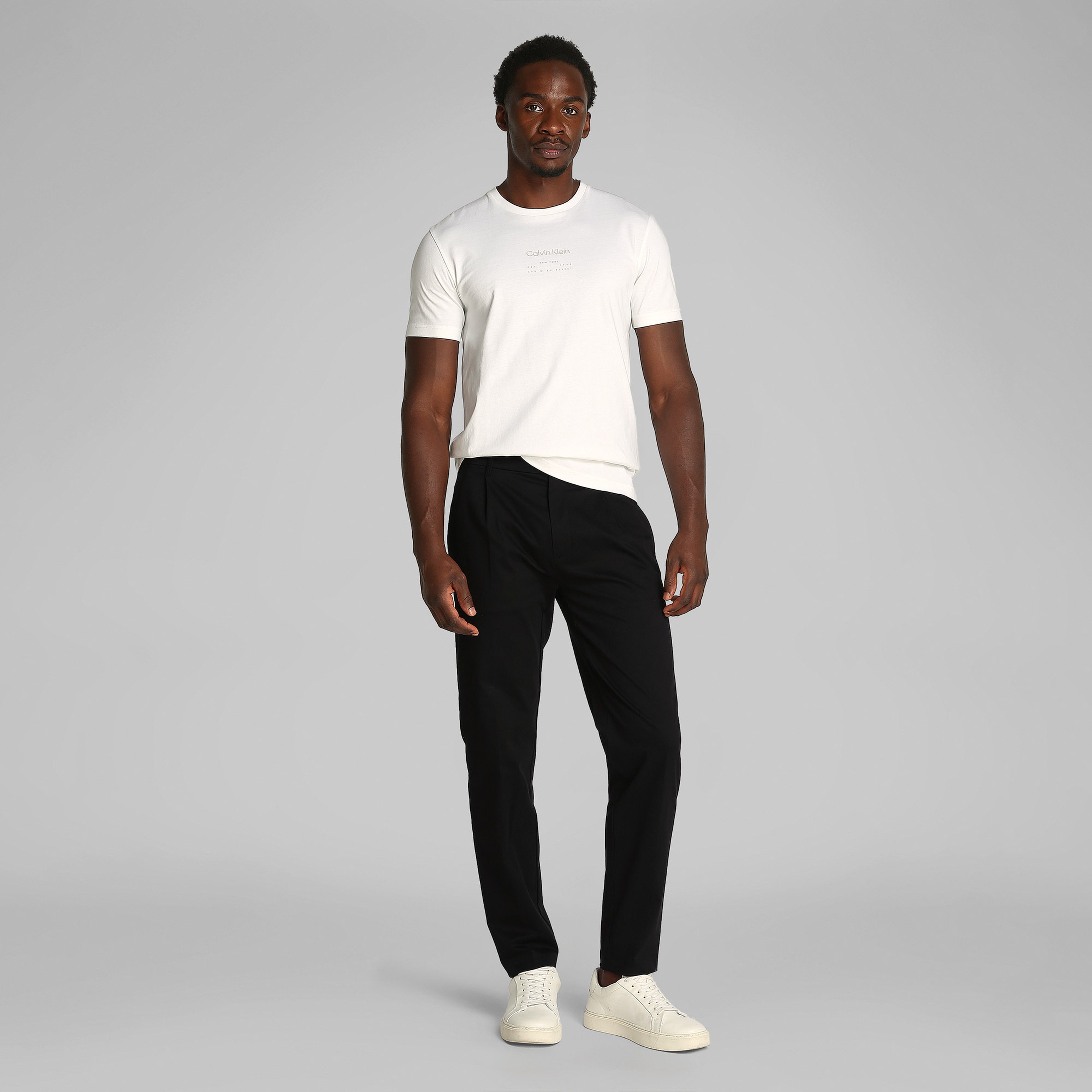 Calvin Klein Tapered Erkek Siyah Pantolon