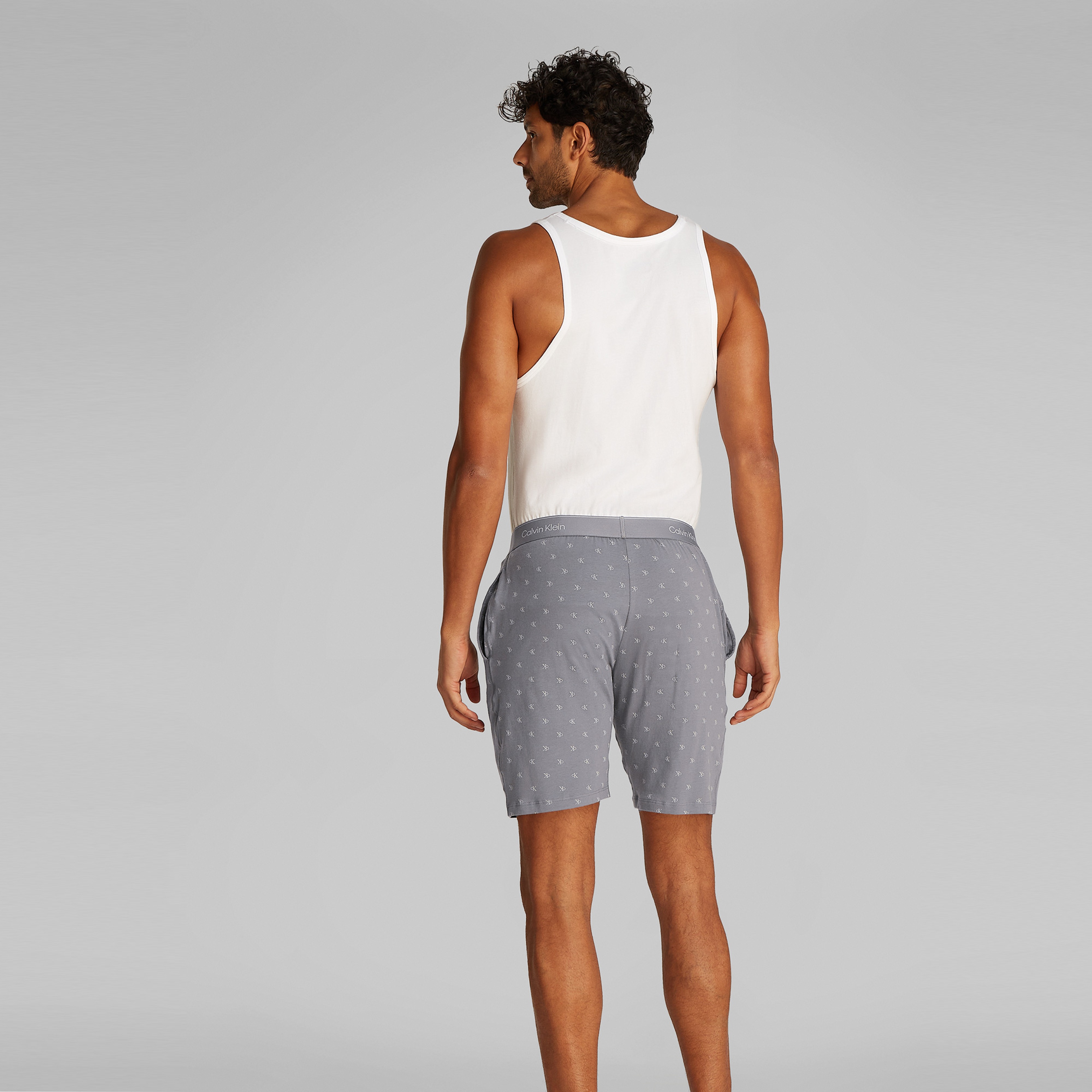 Calvin Klein Sleep Erkek Gri Şort
