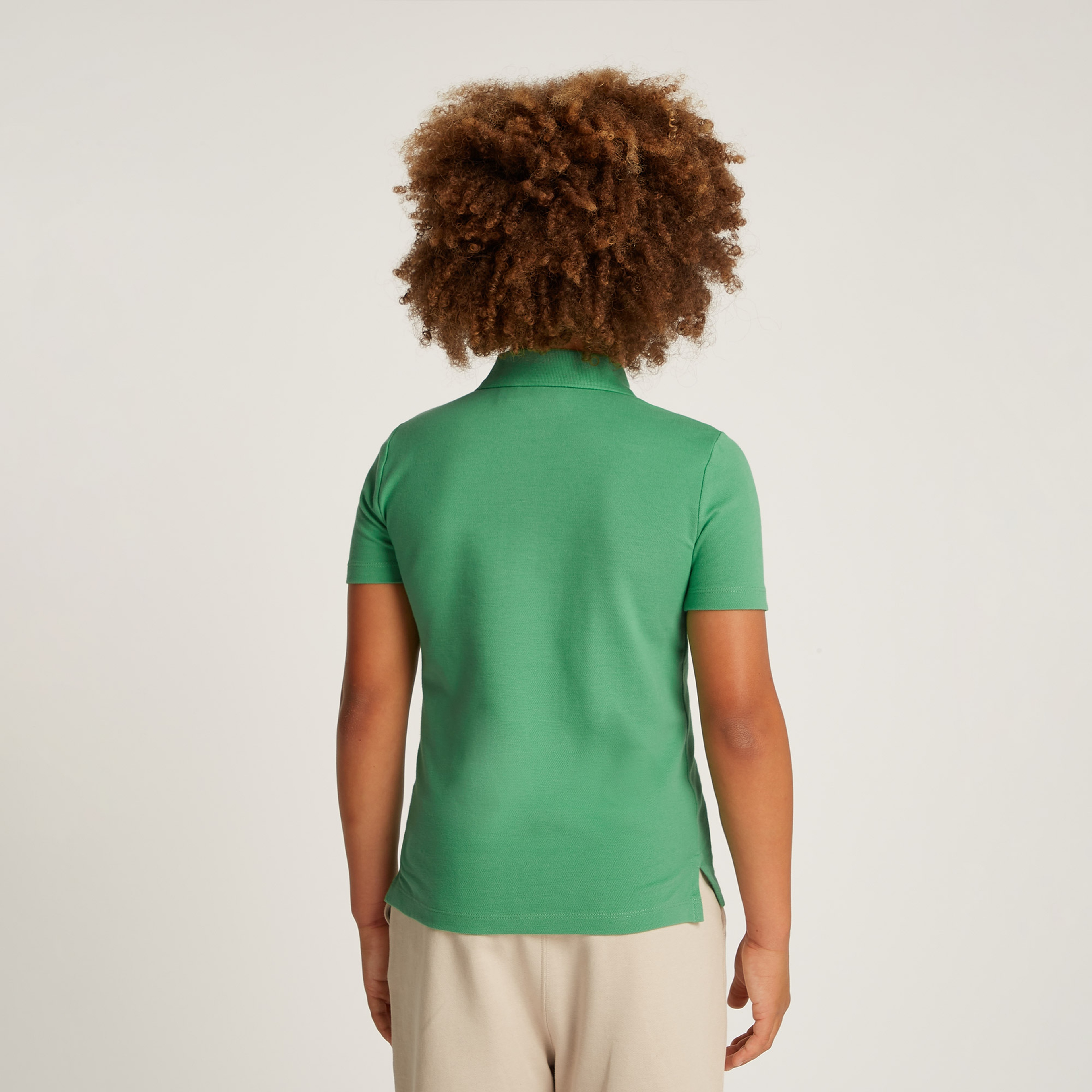 Calvin Klein Regular Çocuk Yeşil Polo