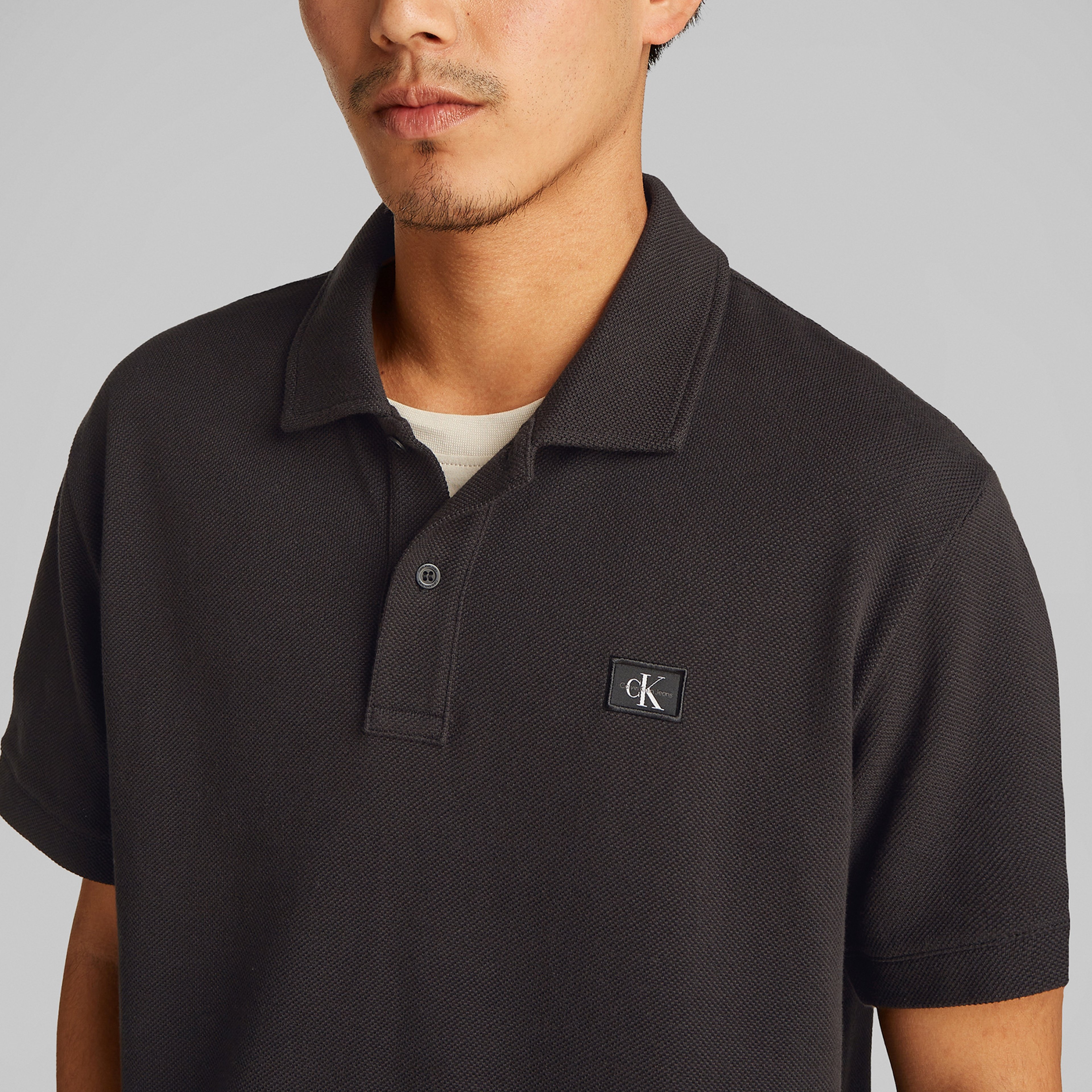 Calvin Klein Erkek Siyah Polo
