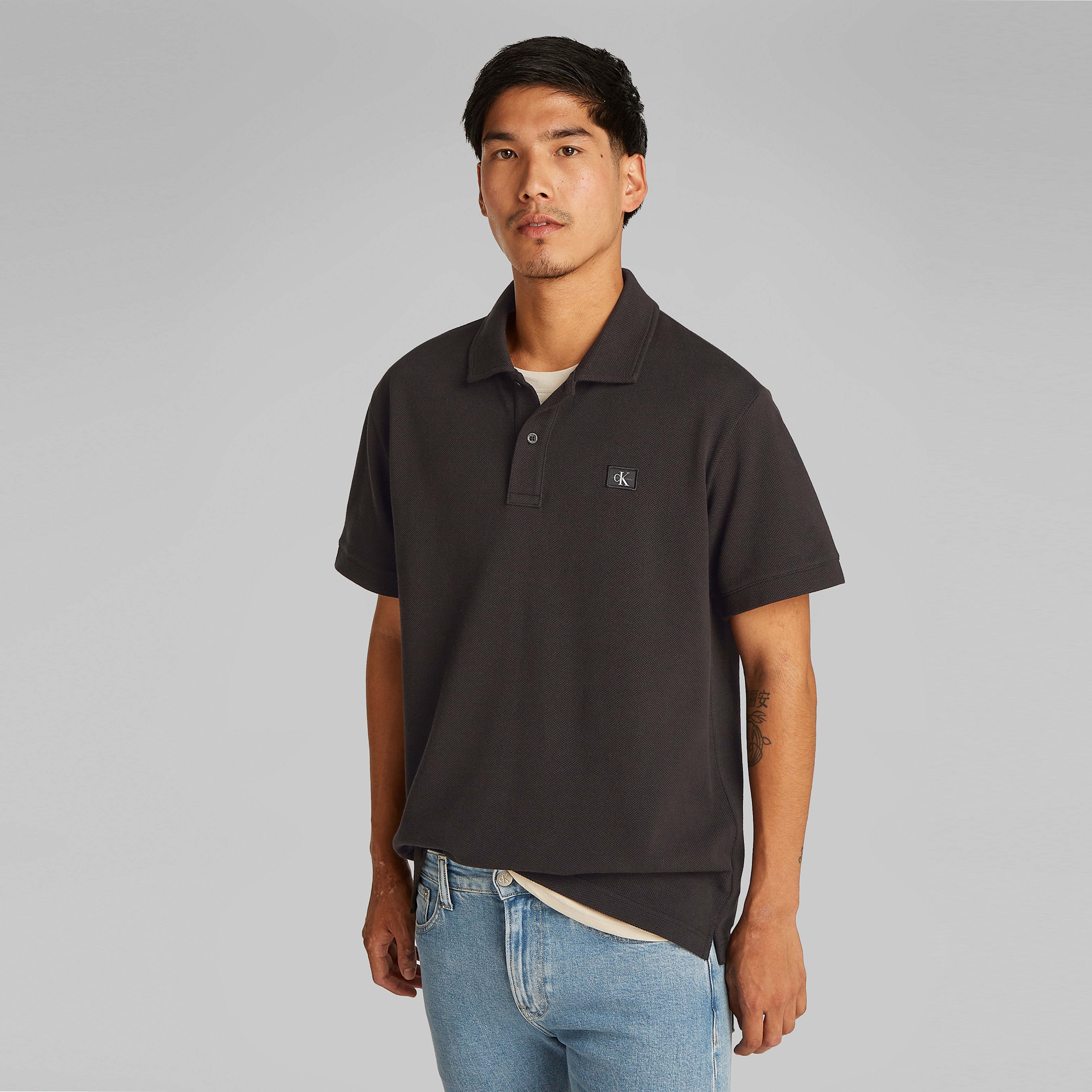 Calvin Klein Erkek Siyah Polo
