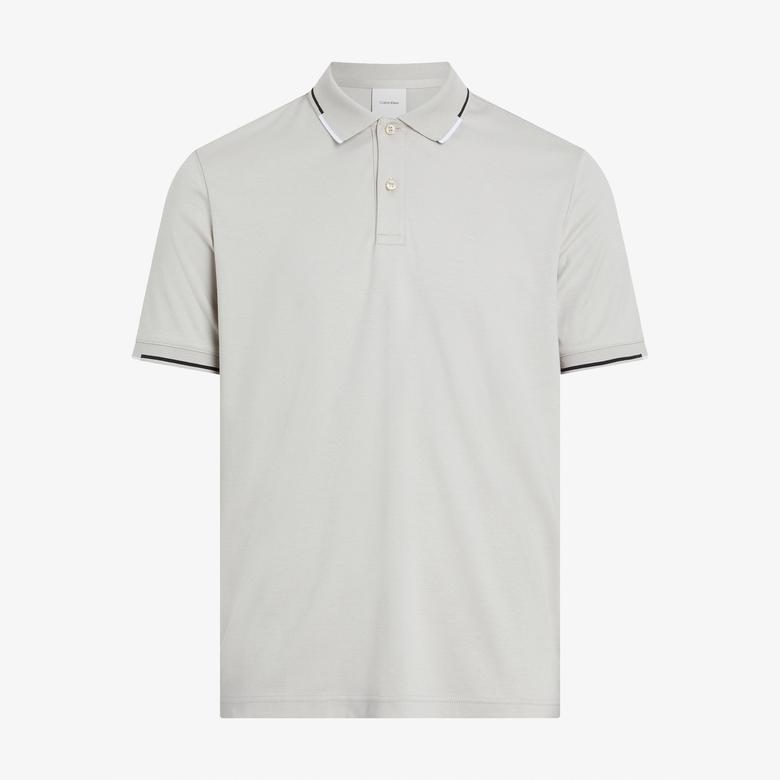 Calvin Klein Erkek Gri Polo