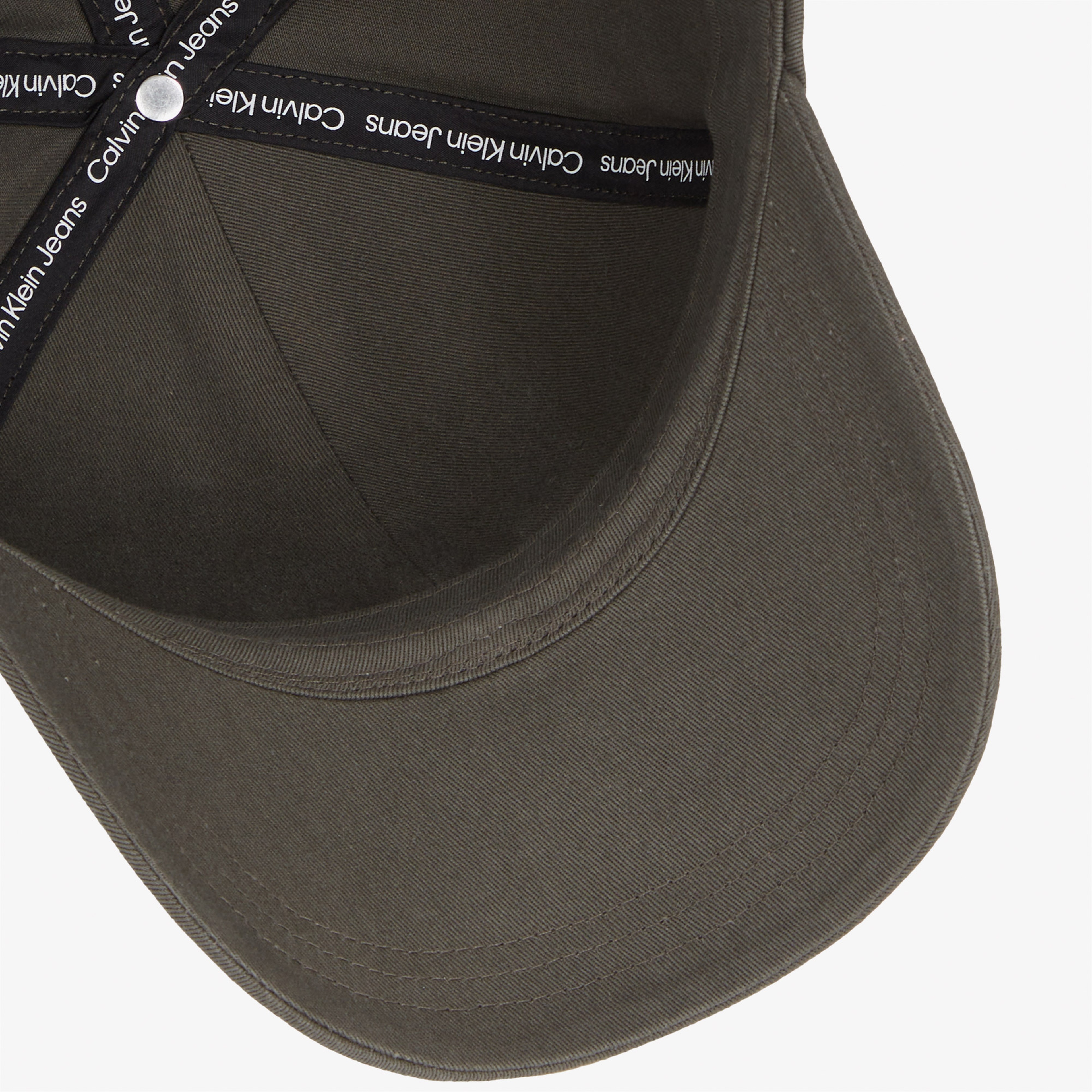 Calvin Klein Mono Logo Embro Erkek Gri Şapka