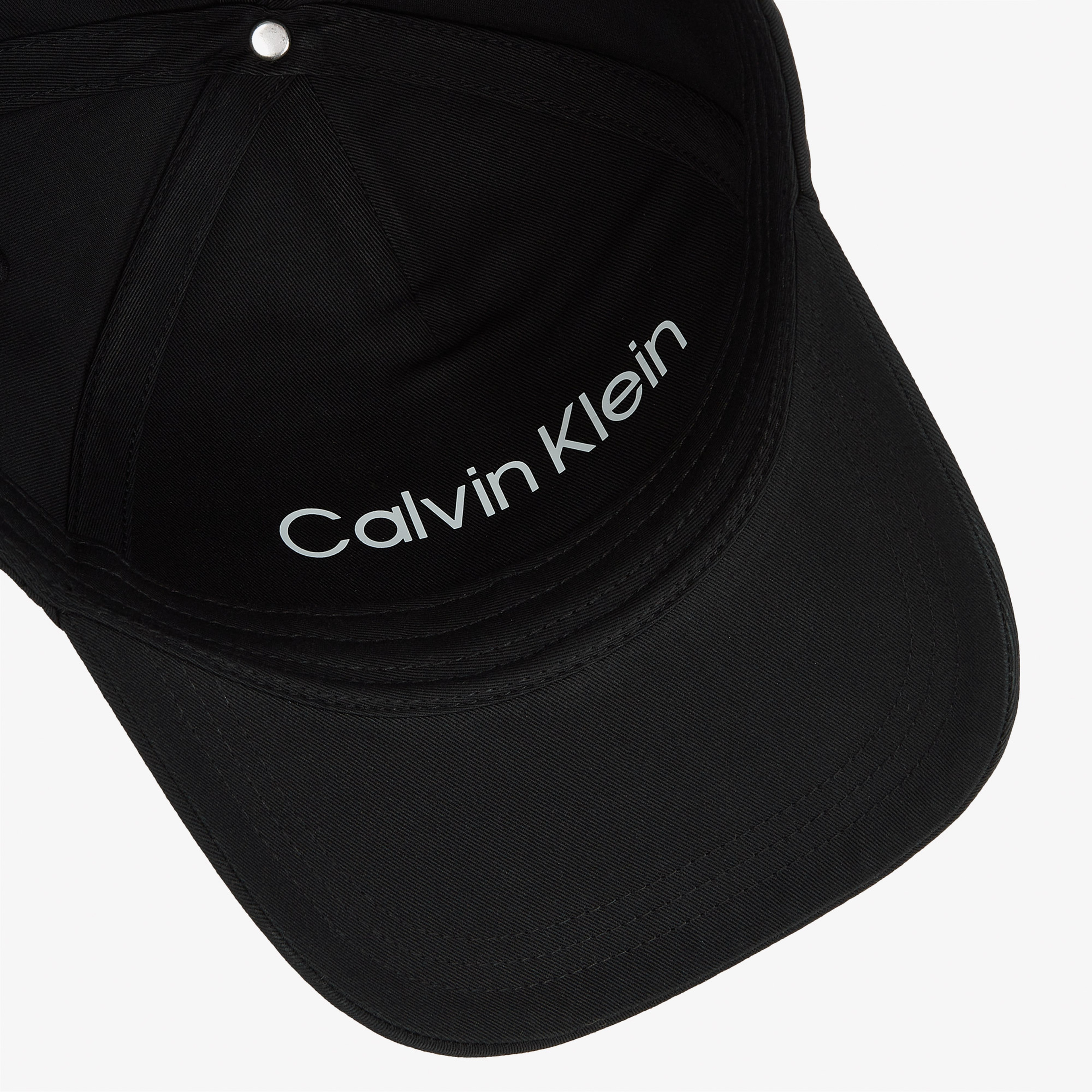 Calvin Klein Tonal Patch Bb Erkek Siyah Şapka