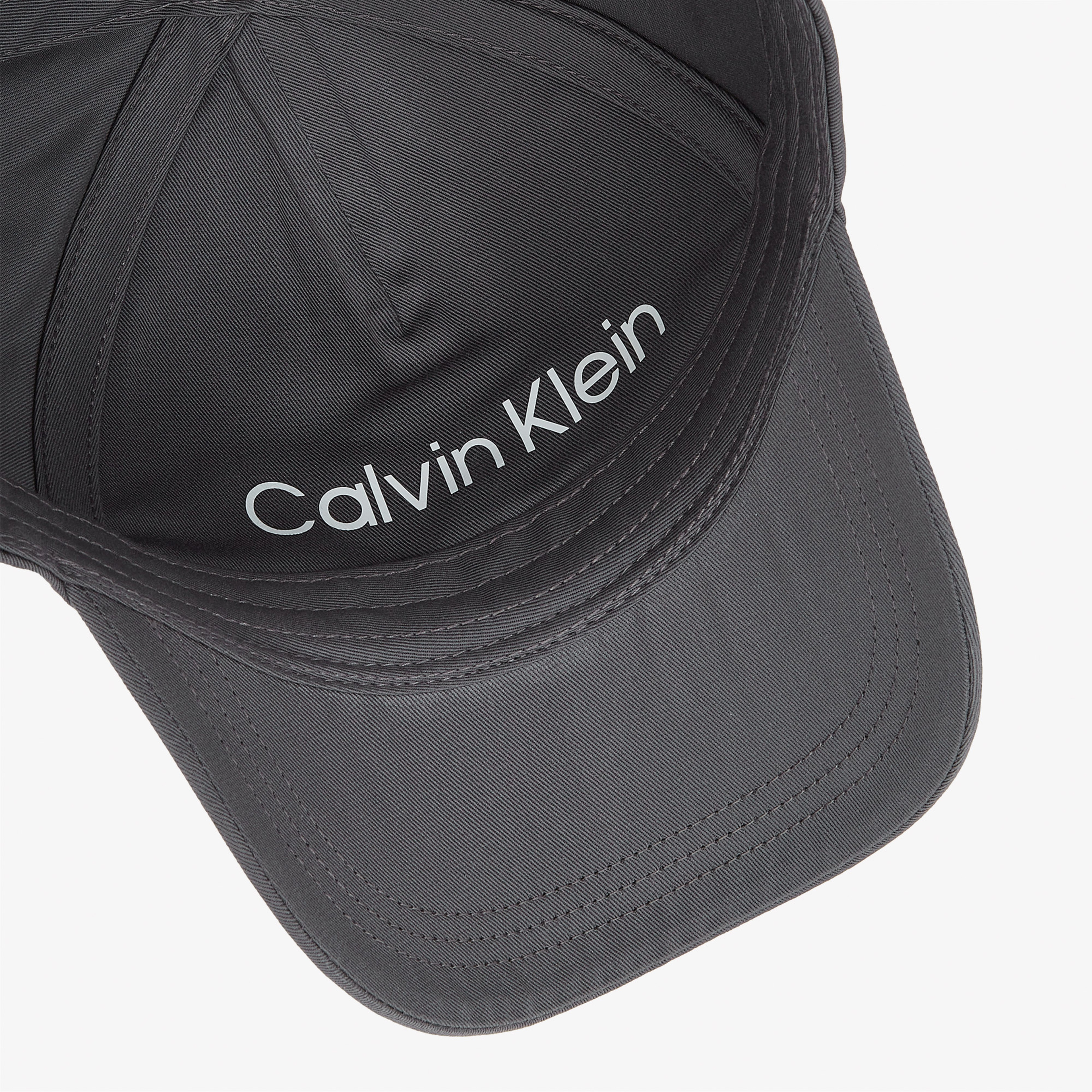 Calvin Klein Tonal Patch Bb Erkek Gri Şapka